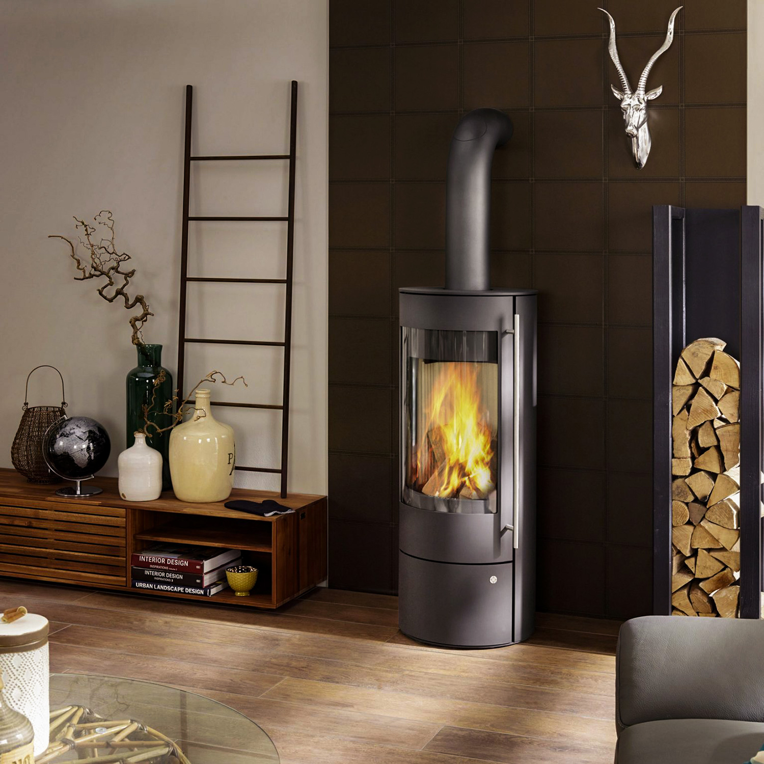 Olsberg Palena Compact Kaminofen Stahl Schwarz Olsberg Palena Compact Kaminofen Stahl Schwarz