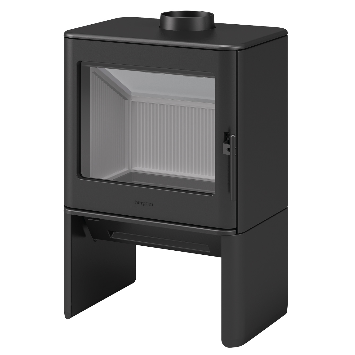 Hergom E40 Kaminofen Gusseisen Schwarz Hergom E40 Kaminofen Gusseisen Schwarz