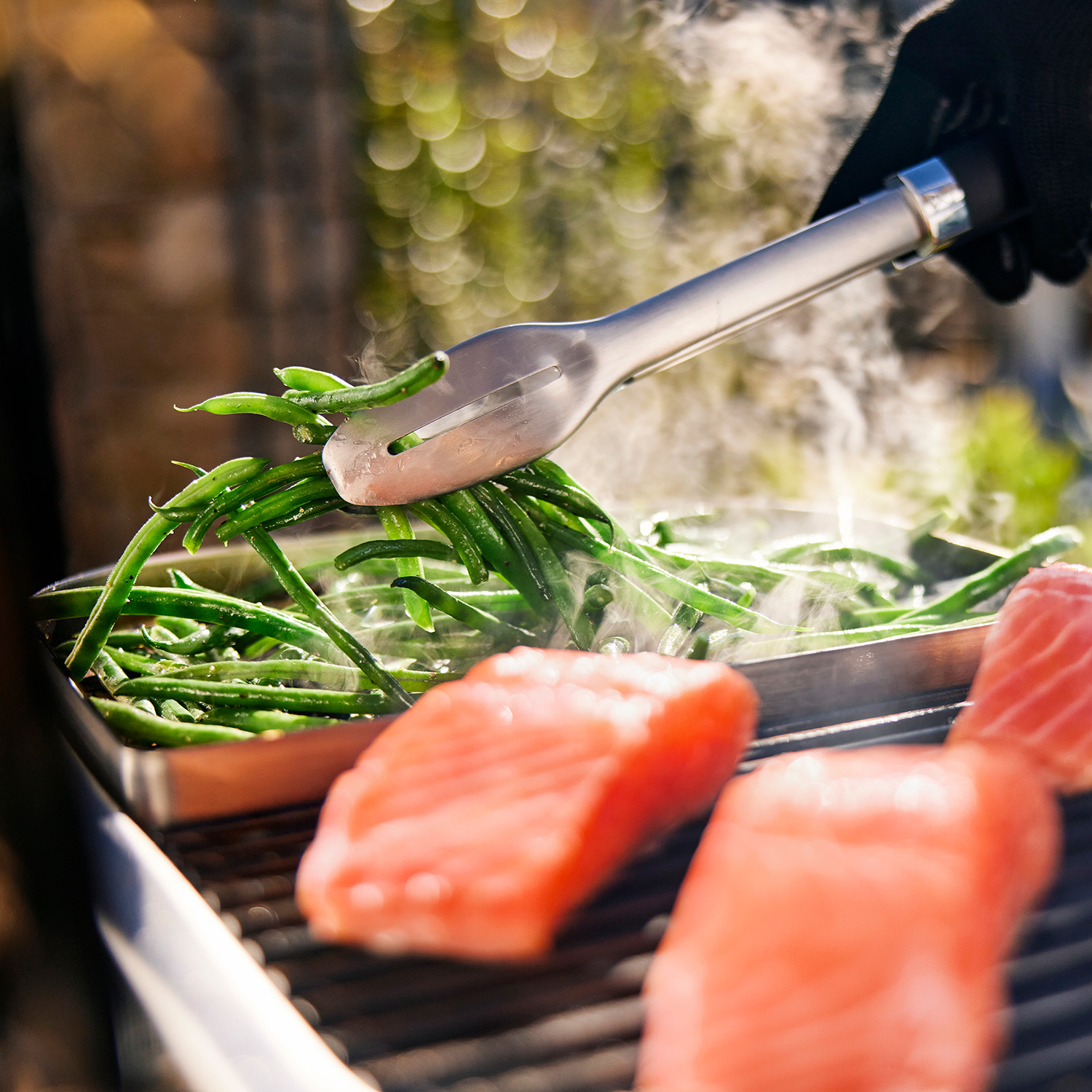Weber Lumin Compact Elektro-Tischgrill Mintgrün Weber Lumin Compact Elektro-Tischgrill Mintgrün