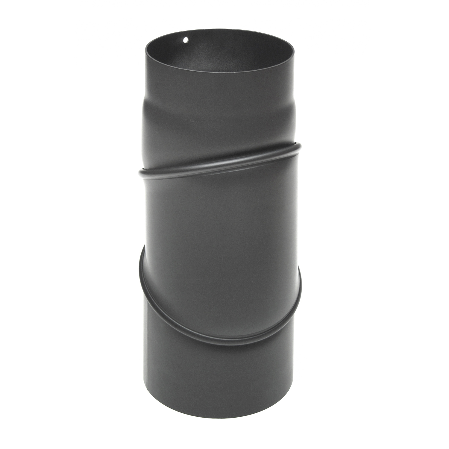Raik Basic Rauchrohrbogen 130mm gussgrau 0–90° ohne Tür für Rauchrohr / Ofenrohr