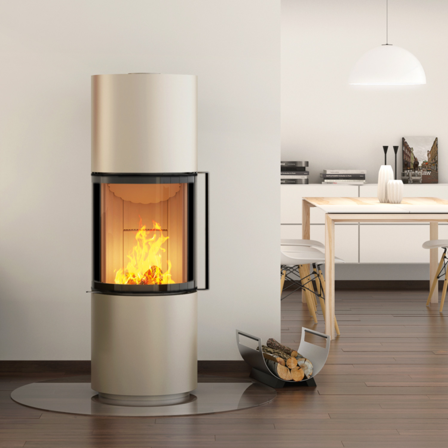 Spartherm Passo S RLU Kaminofen Perle + 1 m³ Kaminholz gratis Spartherm Passo S RLU Kaminofen Perle + 1 m³ Kaminholz gratis