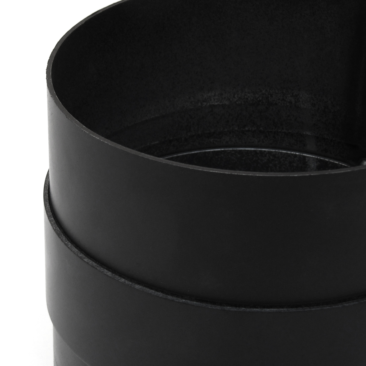 Raik Basic Rauchrohr / Ofenrohr 250mm - Adapter schwarz
