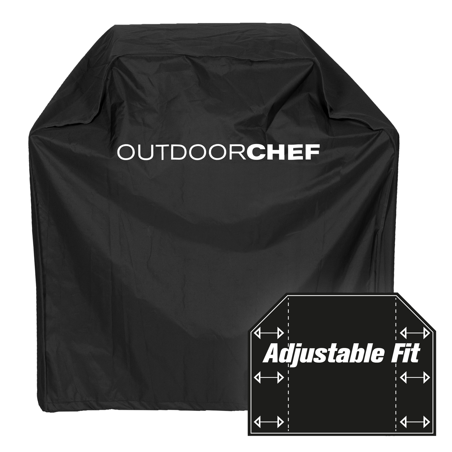 Outdoorchef Abdeckhaube D-Line + A455 Large größenverstellbar