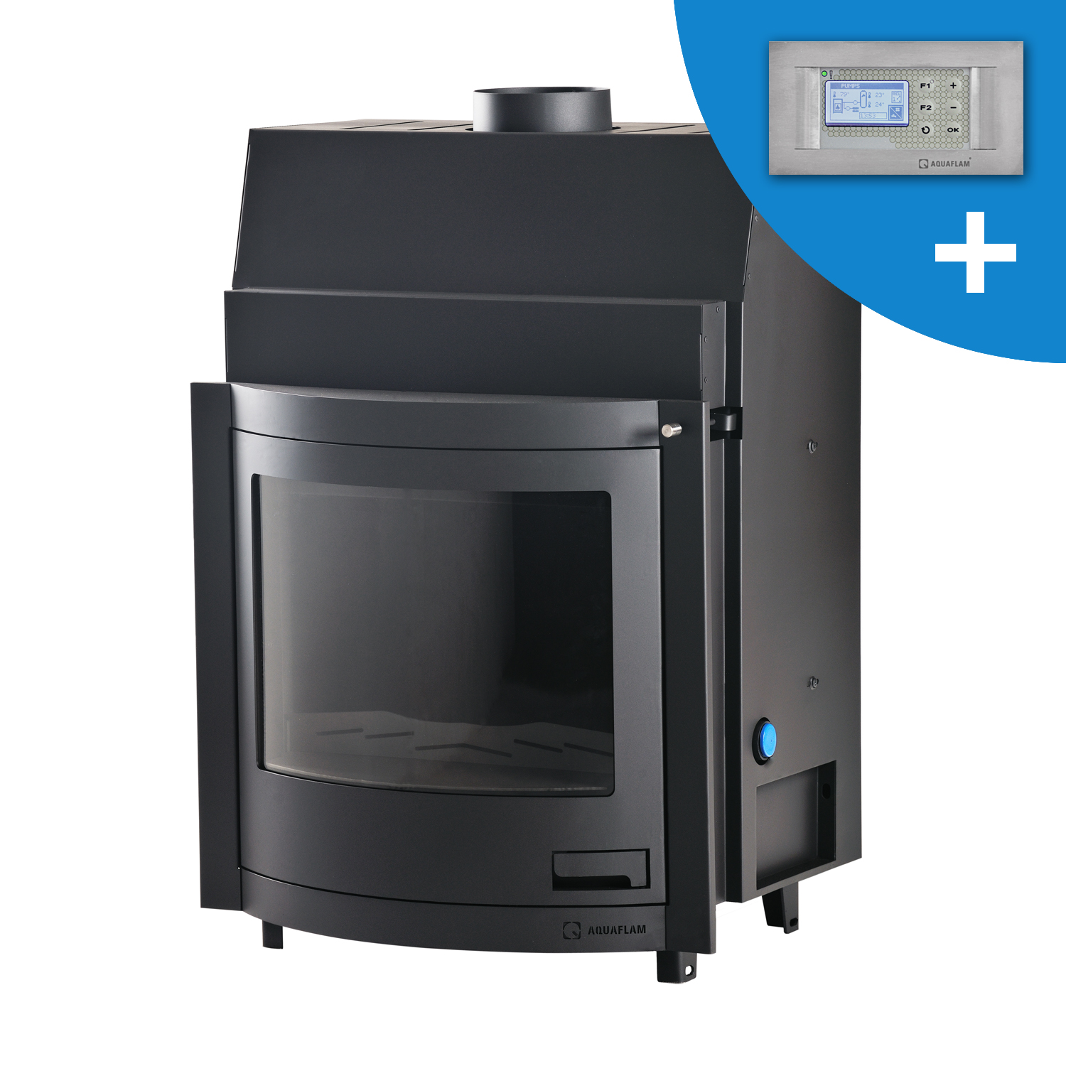 Aquaflam 25 Panorama Automatic Wasserführender Kamineinsatz Aquaflam 25 Panorama Automatic Wasserführender Kamineinsatz