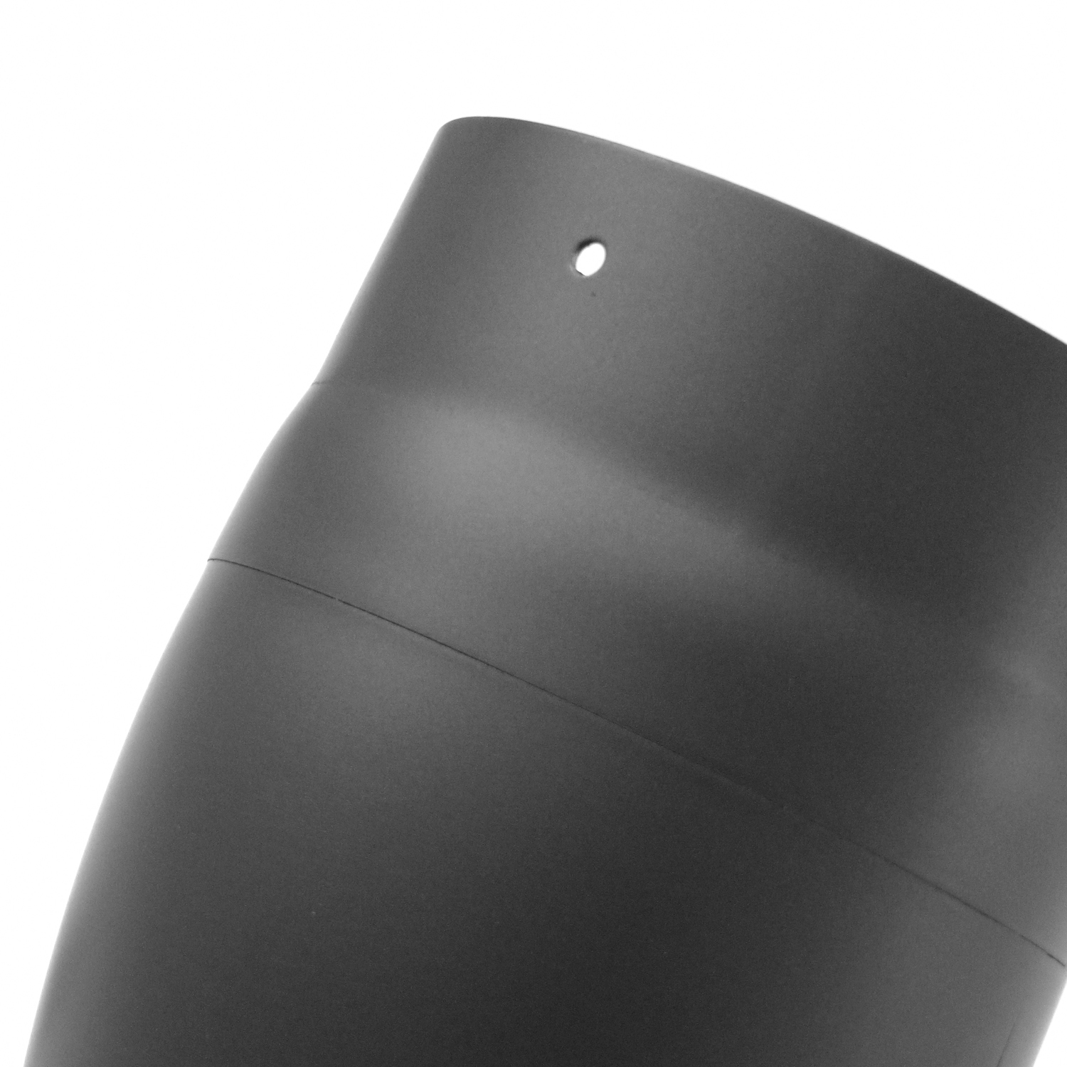 Raik Basic Rauchrohrbogen 150mm gussgrau 45° gezogen mit Tür für Rauchrohr / Ofenrohr
