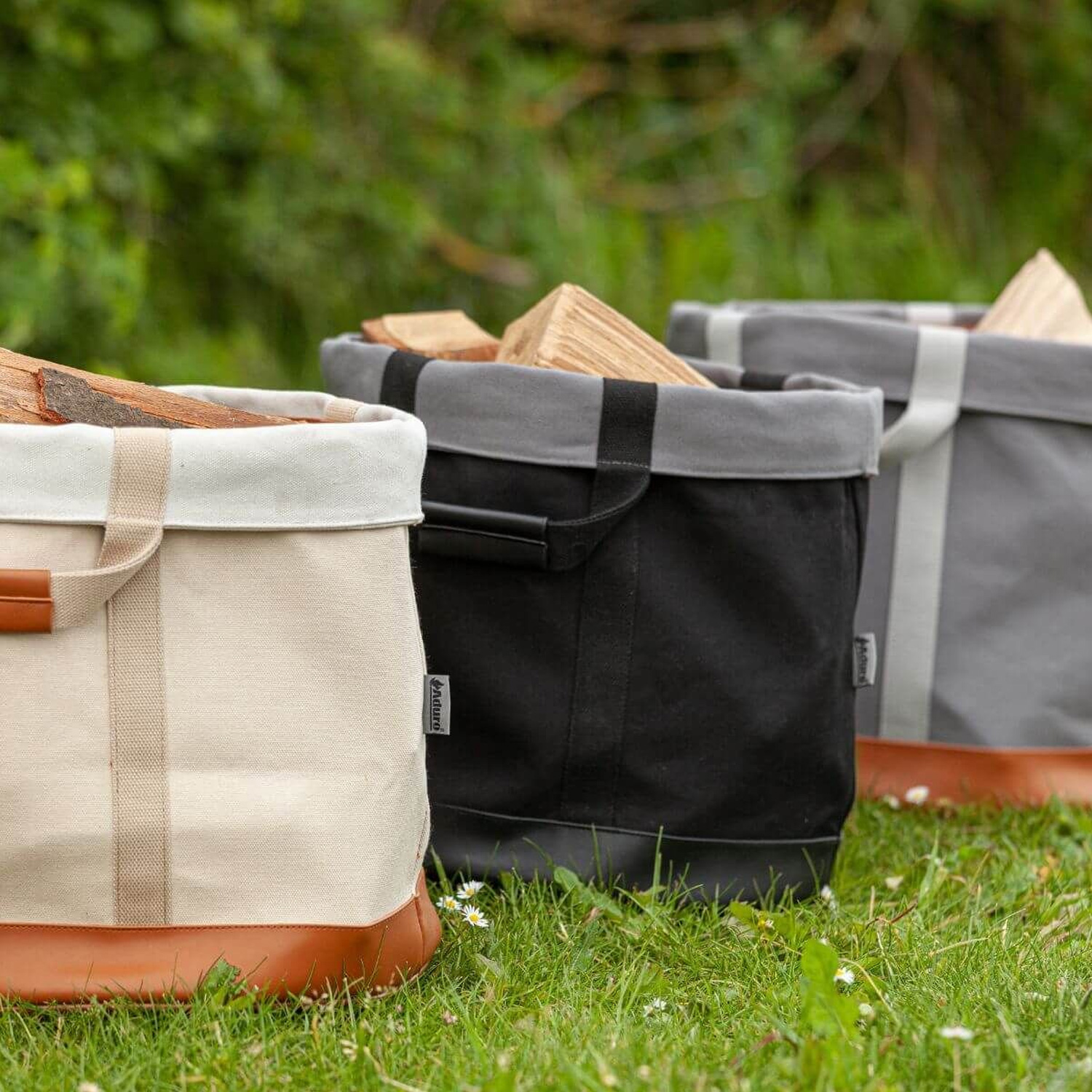 Aduro Holztasche Schwarz