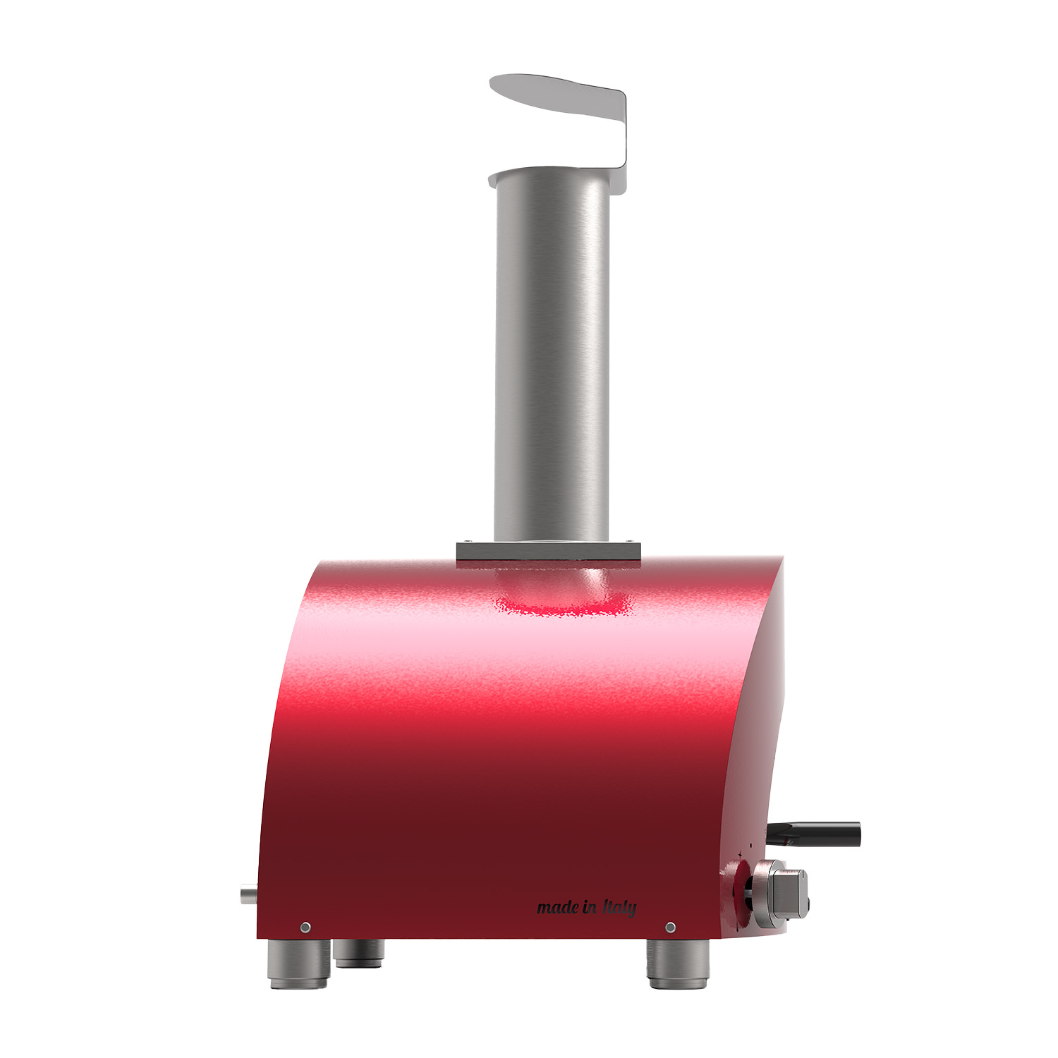Alfa Pizzaofen Moderno 1 Pizze Gas Antik Rot