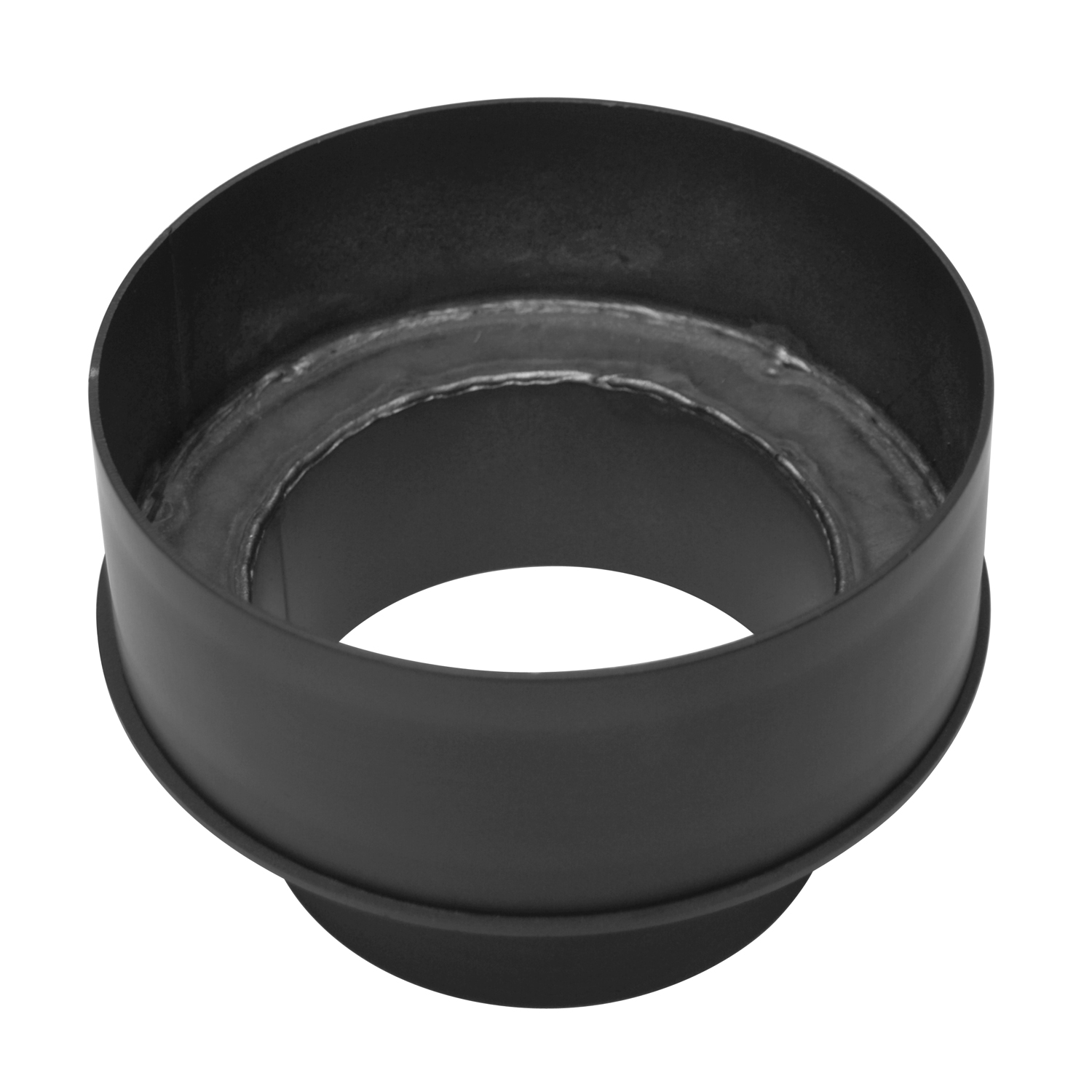 Raik Basic Erweiterung 150mm – 250mm schwarz gerade für Rauchrohr / Ofenrohr