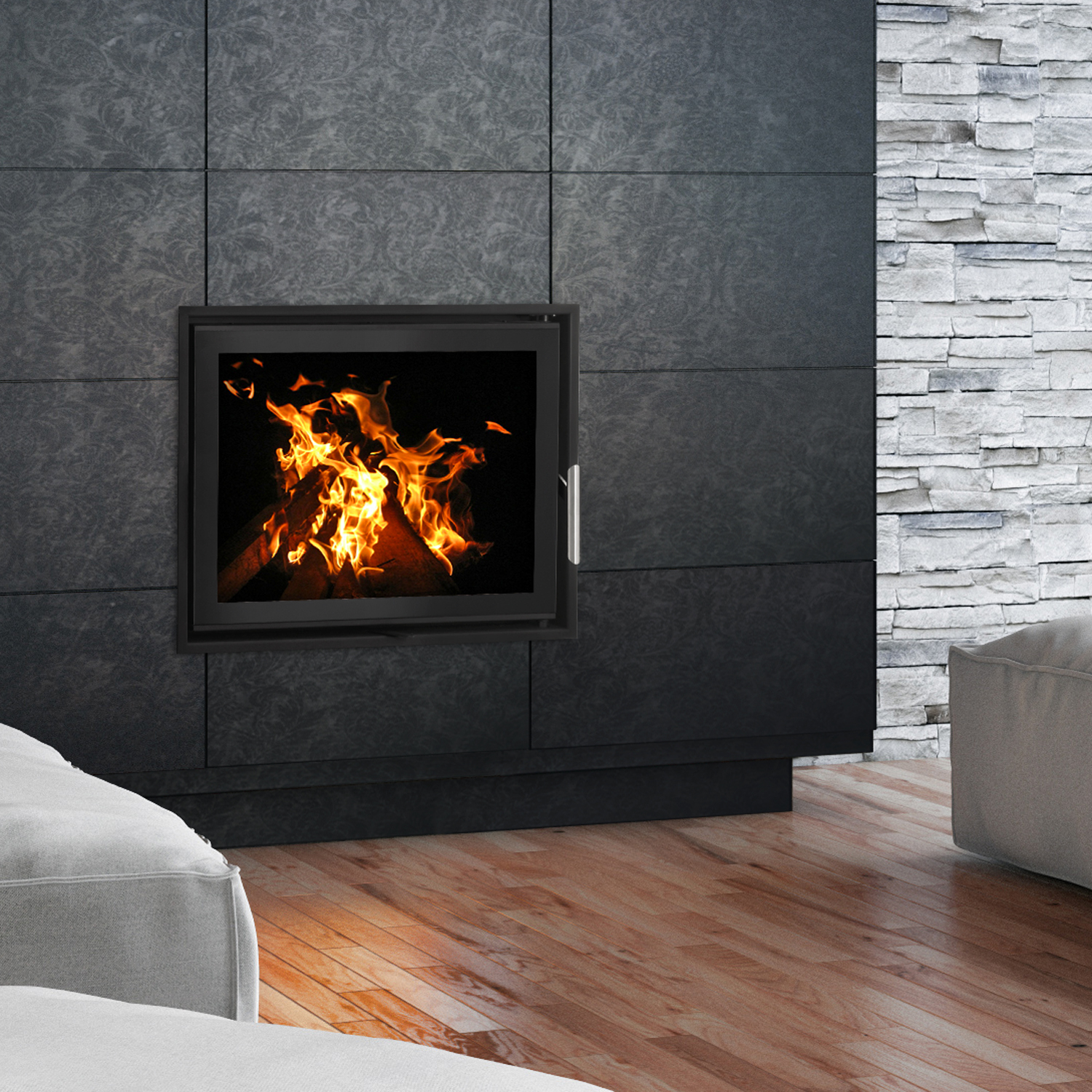 Schmitzker No5 12 kW Wasserführender Kamineinsatz Schmitzker No5 12 kW Wasserführender Kamineinsatz