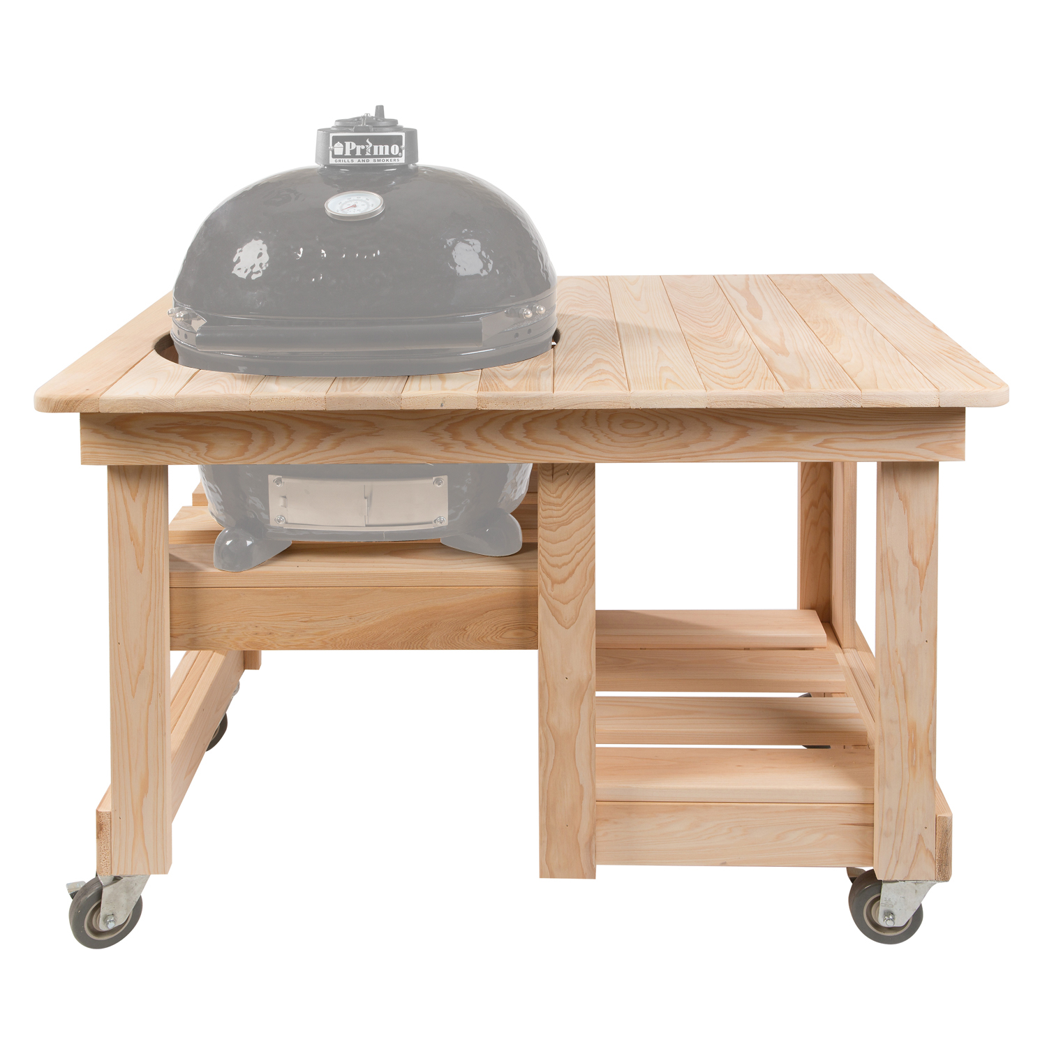 Primo Counter Top Tisch Zypressenholz für Oval 200 Junior Primo Counter Top Tisch Zypressenholz für Oval 200 Junior