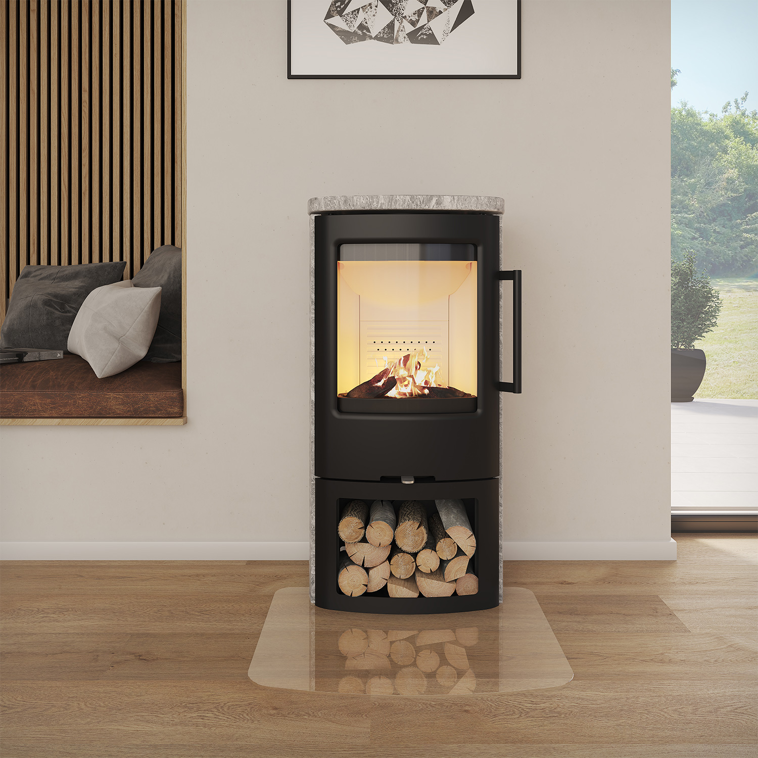 TermaTech TT44S Kaminofen Speckstein