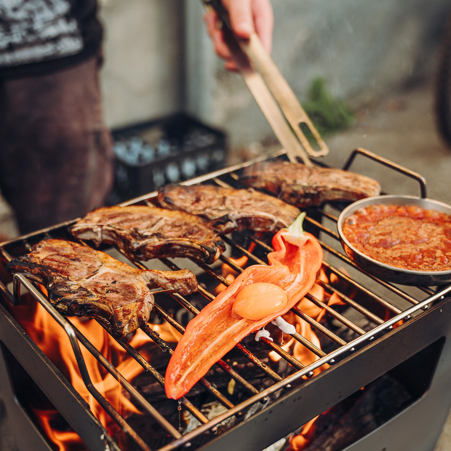 höfats BEER BOX Grillrost