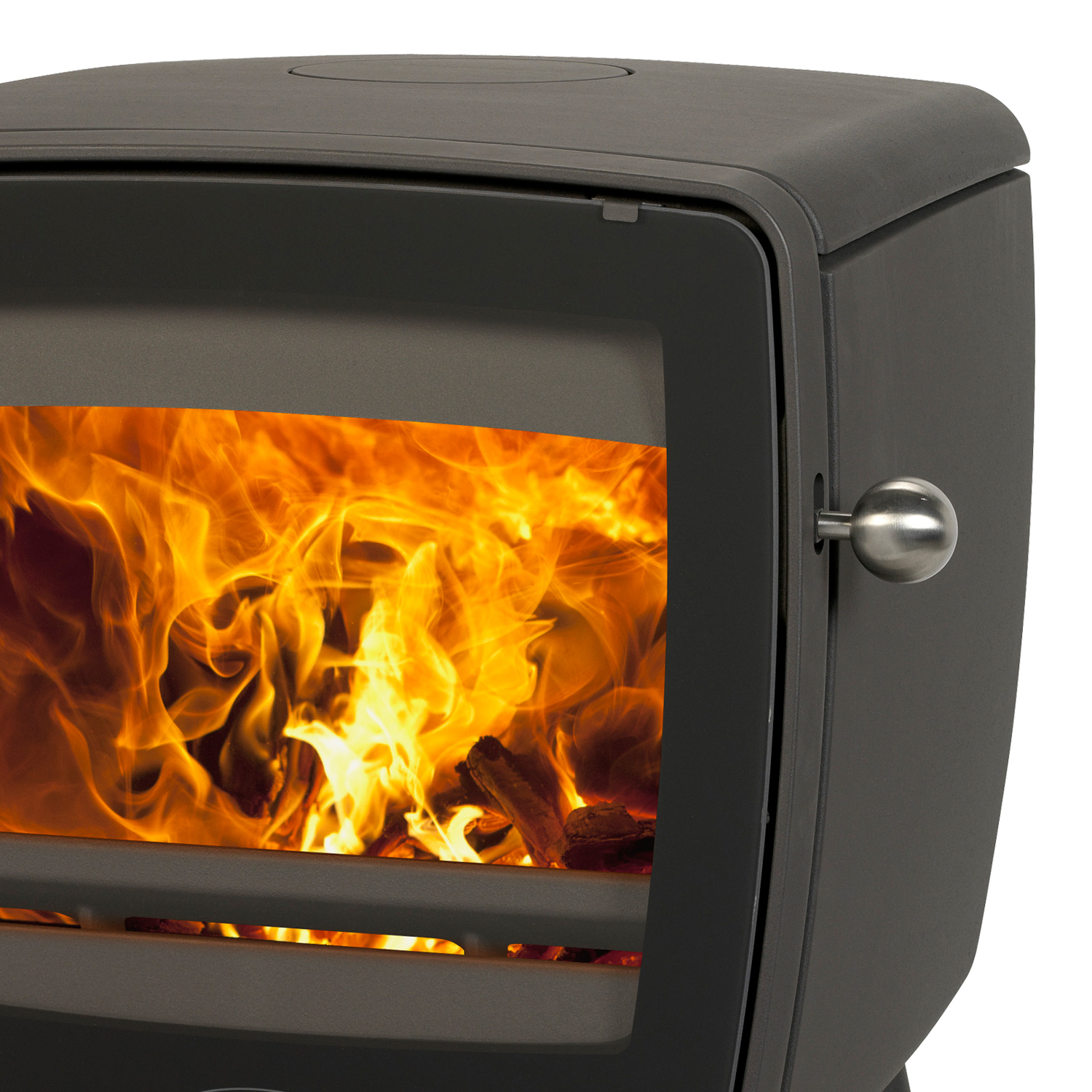 Dovre Vintage 35 Kaminofen Gusseisen Schwarz, Bauart 1
