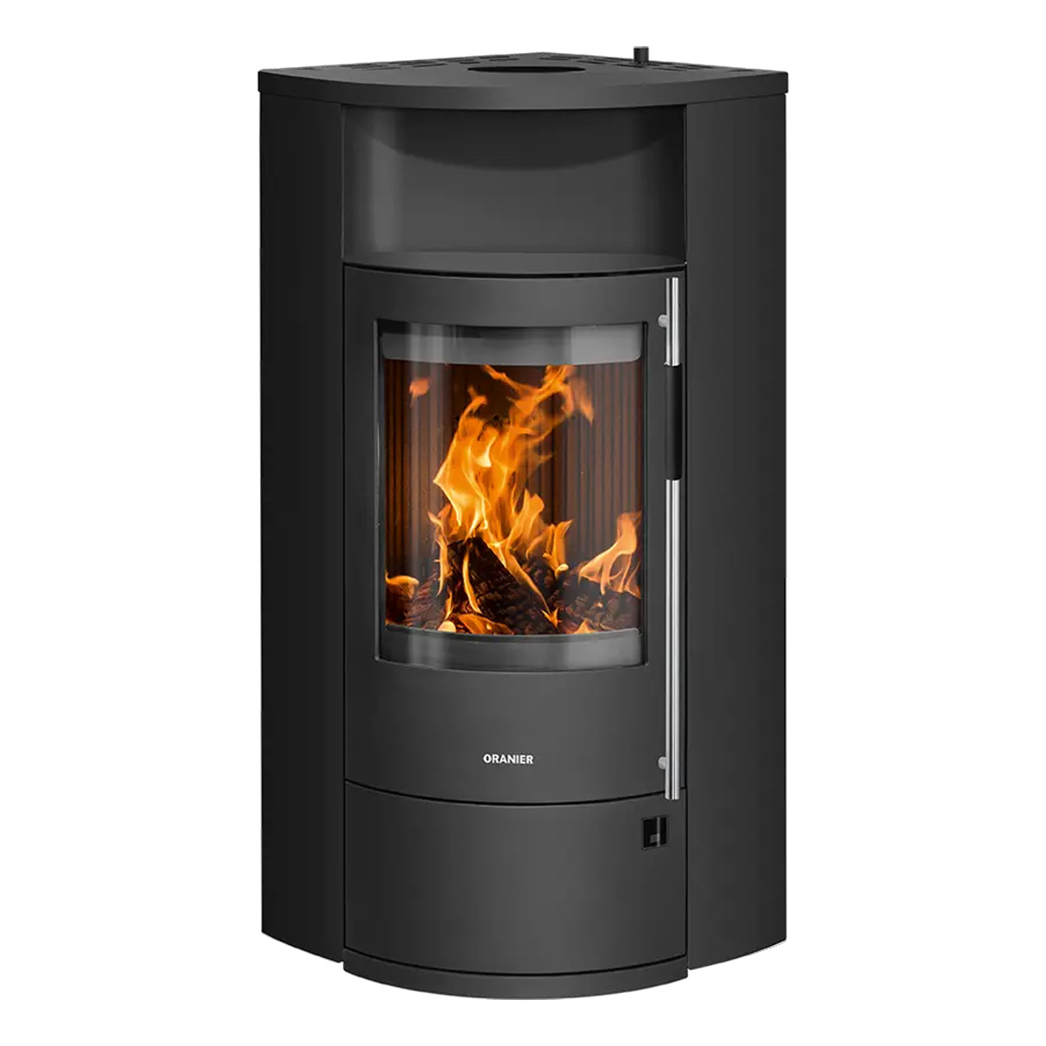 Oranier Polar Neo Eck Kaminofen Stahl Schwarz