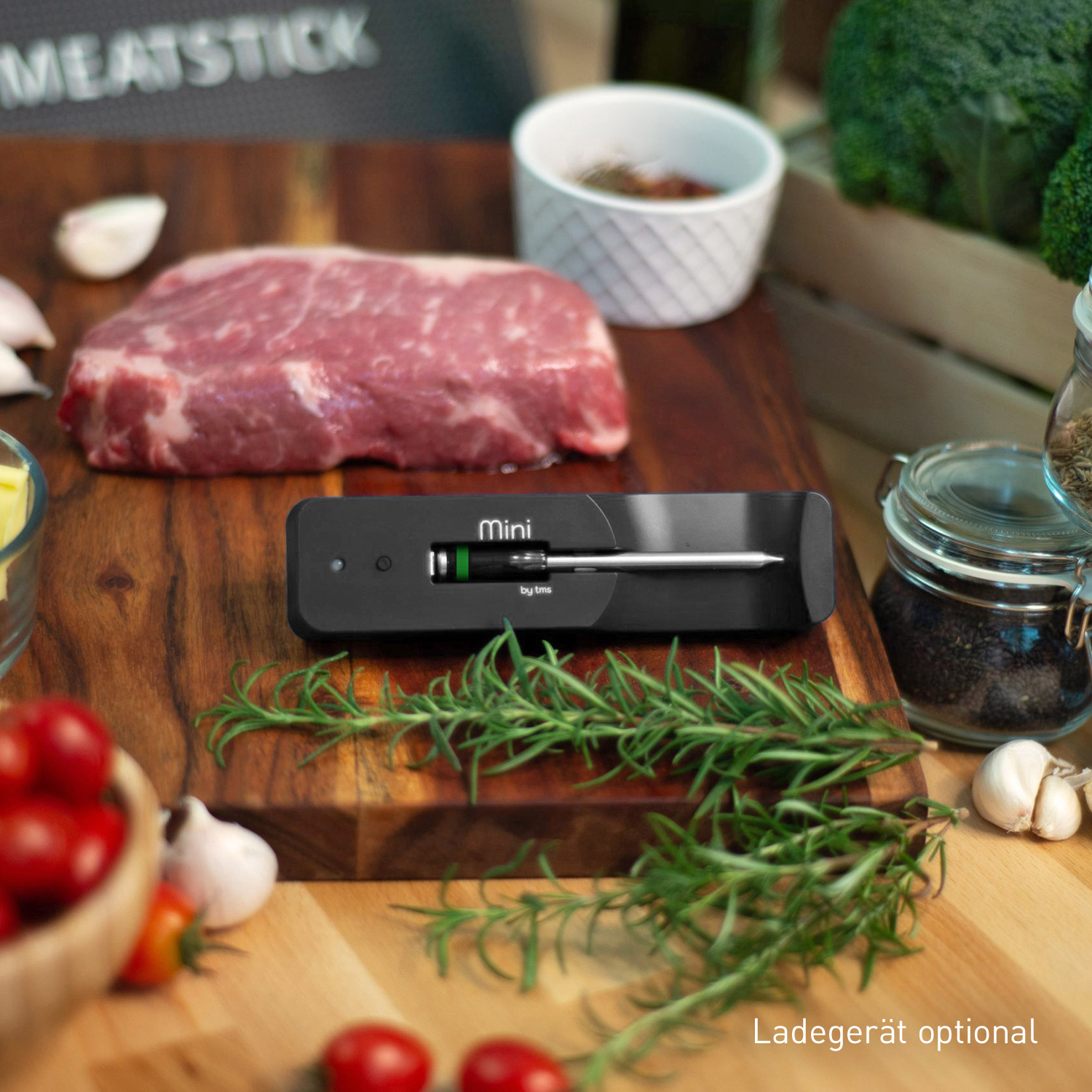 The MeatStick Mini Einzelstick Temperaturfühler Grün The MeatStick Mini Einzelstick Temperaturfühler Grün