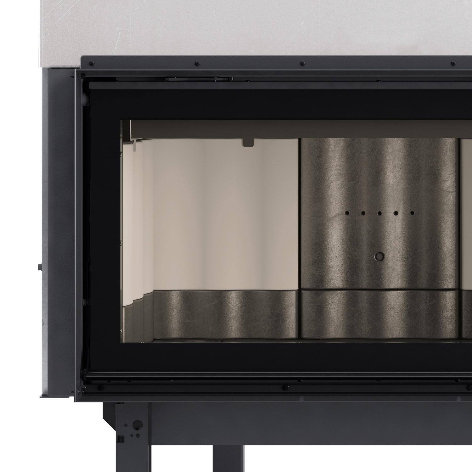 La Nordica Prestige Line Monoblocco 1000 Evo Kamineinsatz Stahl Schwarz
