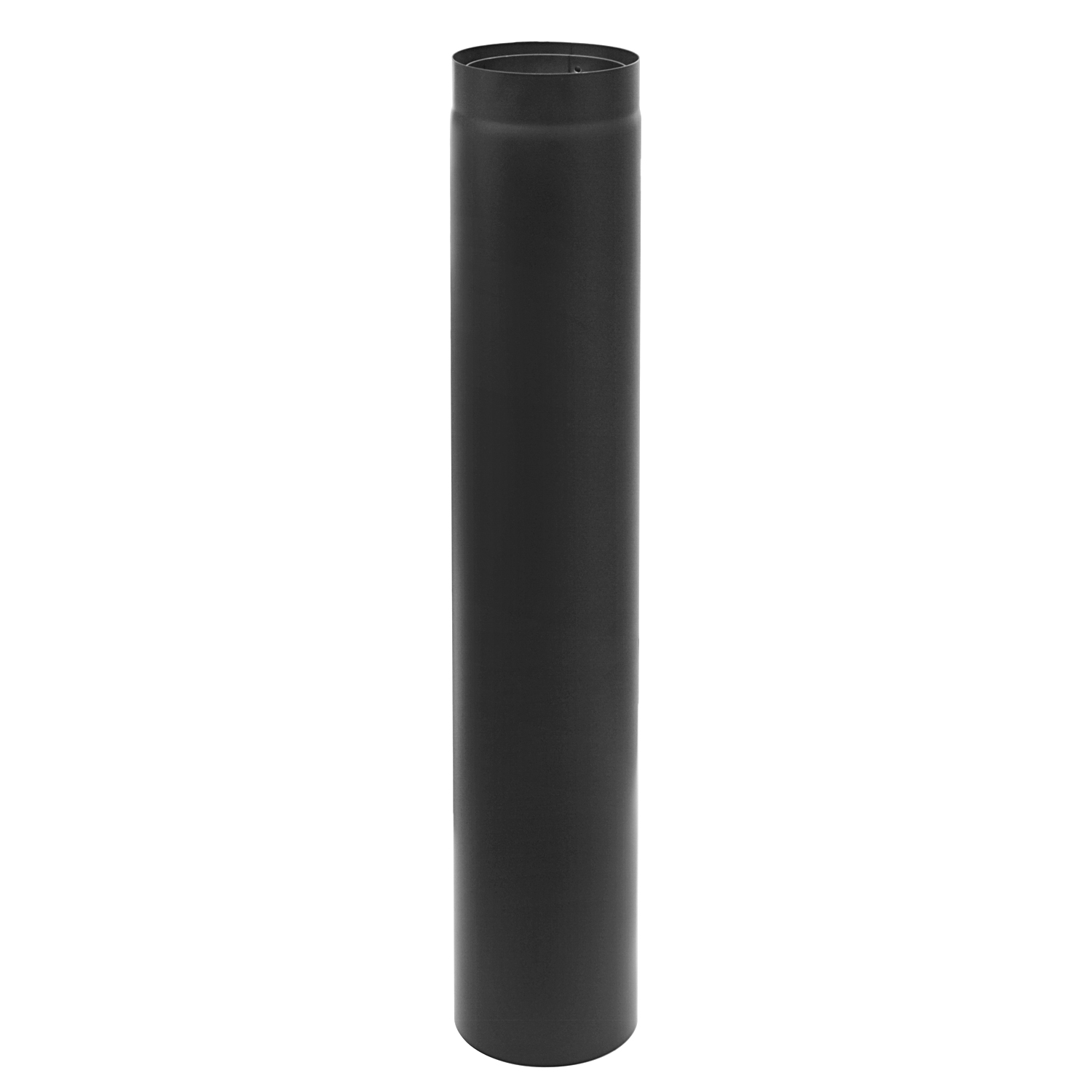 Raik Izoker Längenelement 150mm schwarz doppelwandig L: 1000mm für Rauchrohr / Ofenrohr