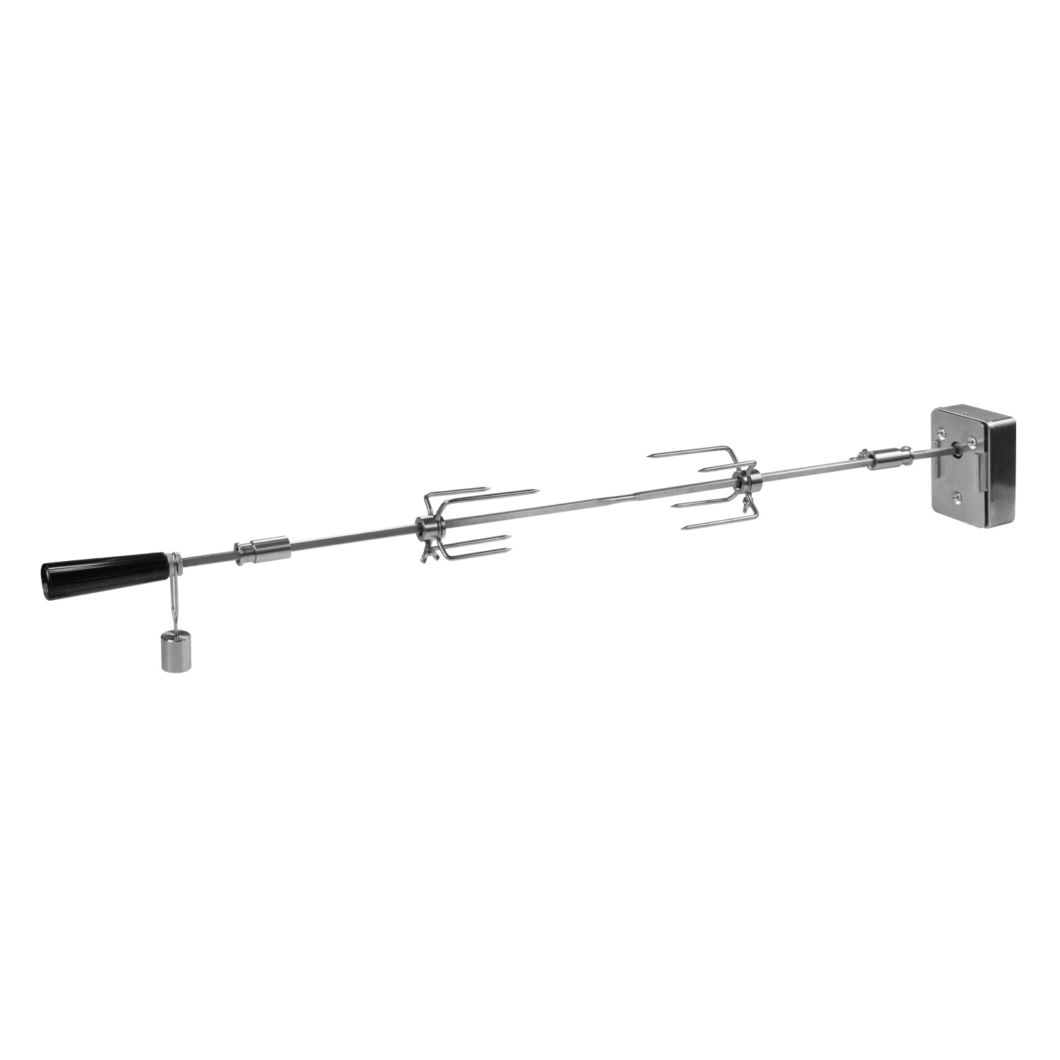 FEUERGOTT Drehspieß für Hektor 3B-S & 4B-S – neue Version (7 cm länger)
