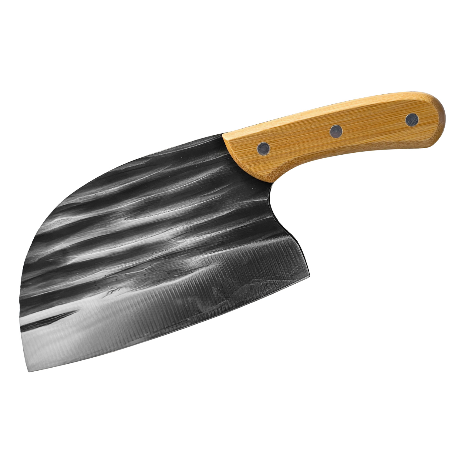 Hot Wok Hackmesser mit Bambusgriff