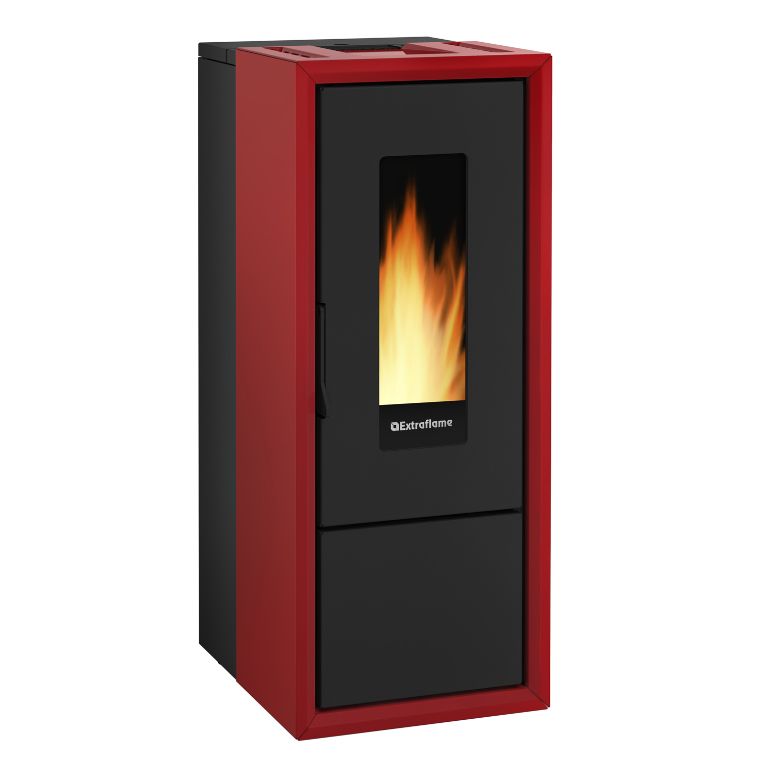 Extraflame Evolution Line Ella Pelletofen Bordeaux