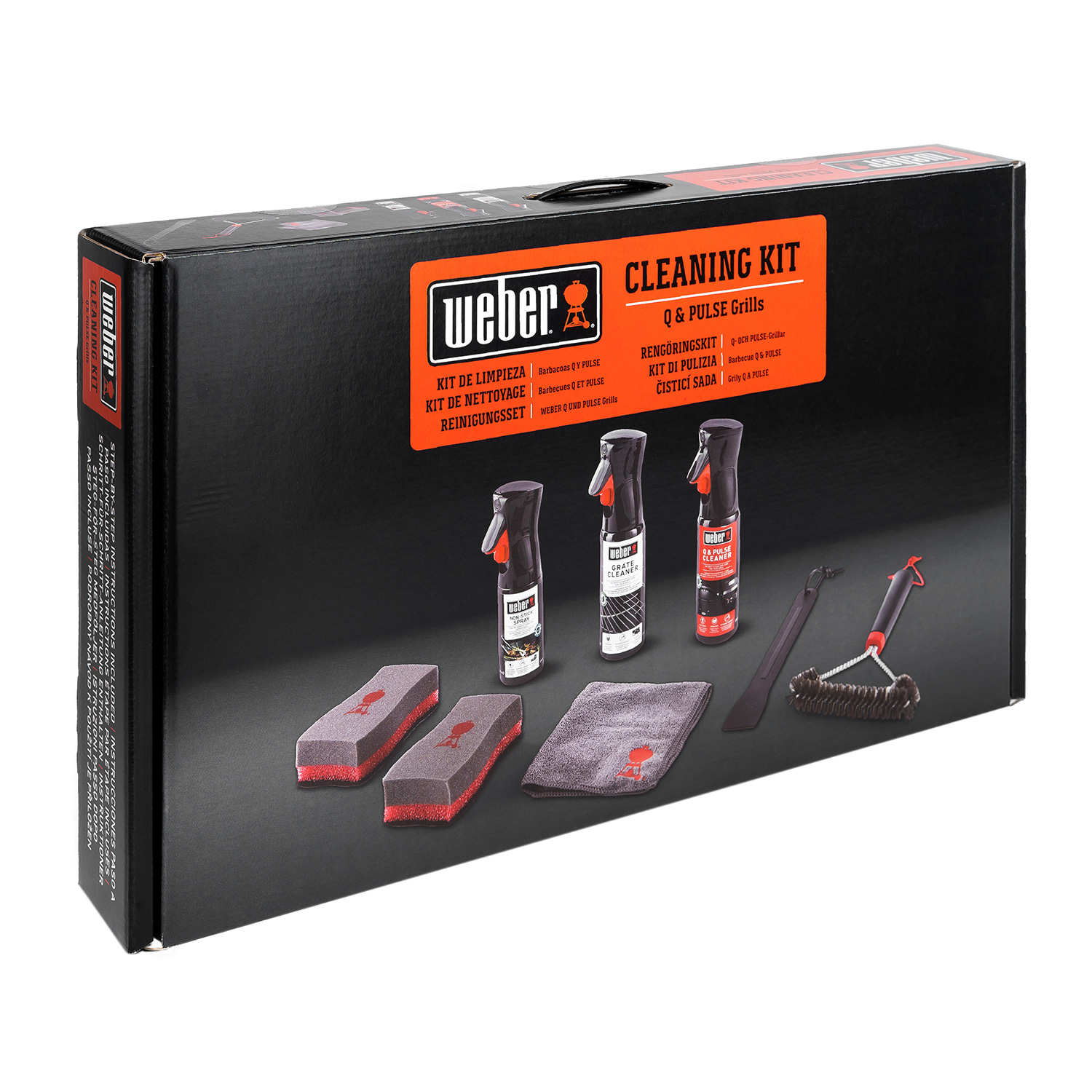 Weber Reinigungsset für Q- und Pulse-Grills Weber Reinigungsset für Q- und Pulse-Grills