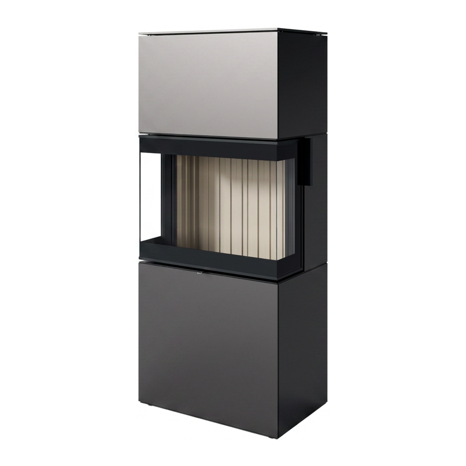 Spartherm Largo S steel RLA Kaminofen Titan
