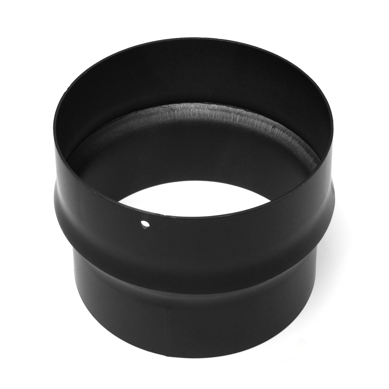 Raik Basic Erweiterung 160mm – 180mm schwarz für Rauchrohr / Ofenrohr