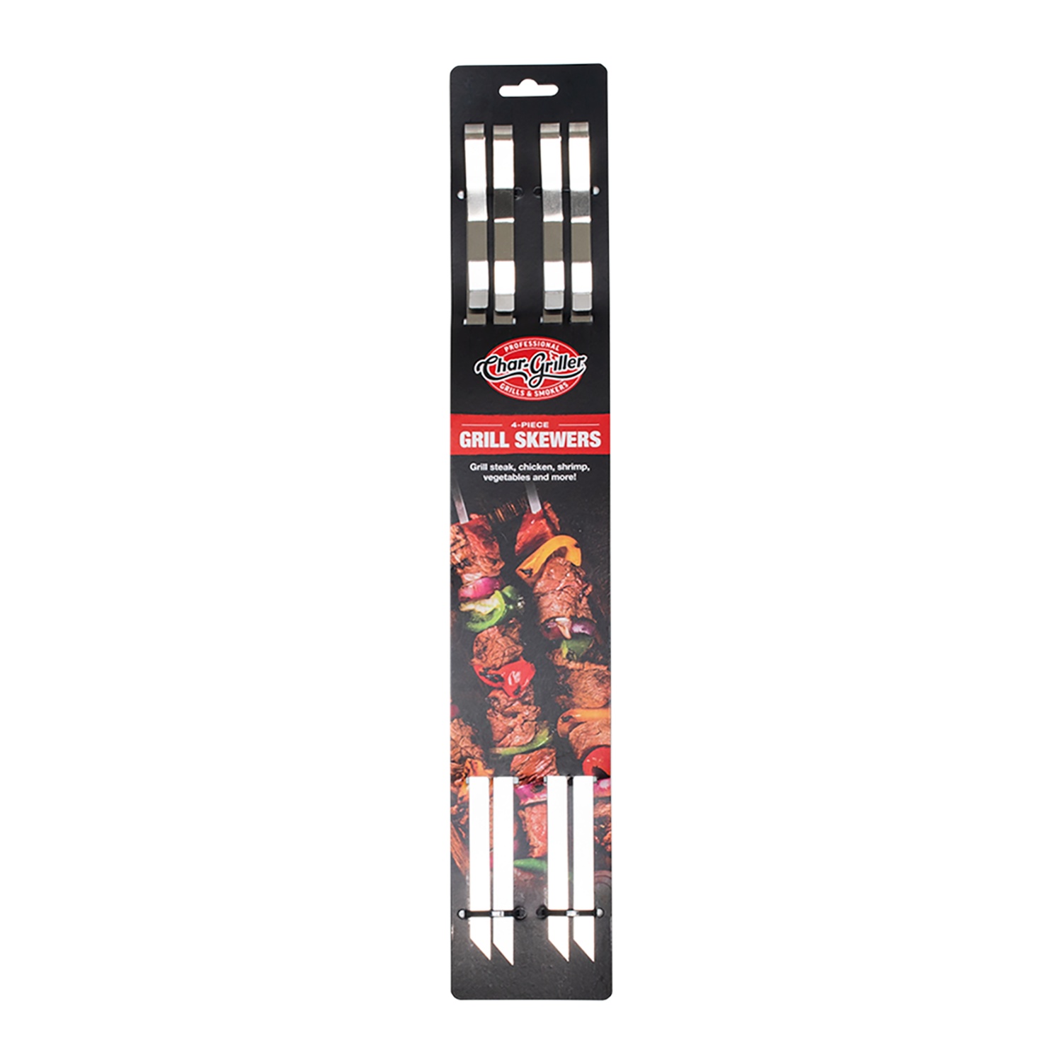 Char-Griller 4-teiliges Grillspieß-Set