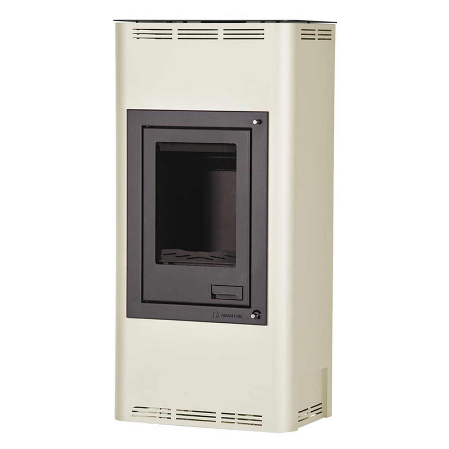 Aquaflam 7 Automatic Wasserführender Kaminofen Creme