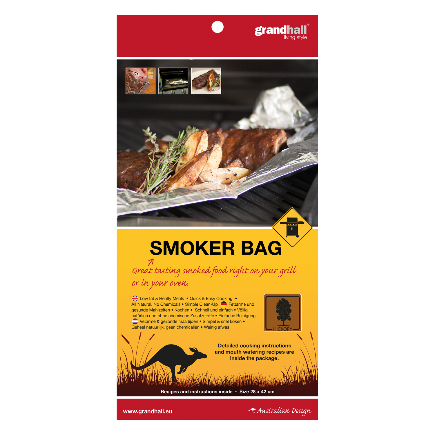 Grandhall Räuchertüte Hickory Grandhall Räuchertüte Hickory