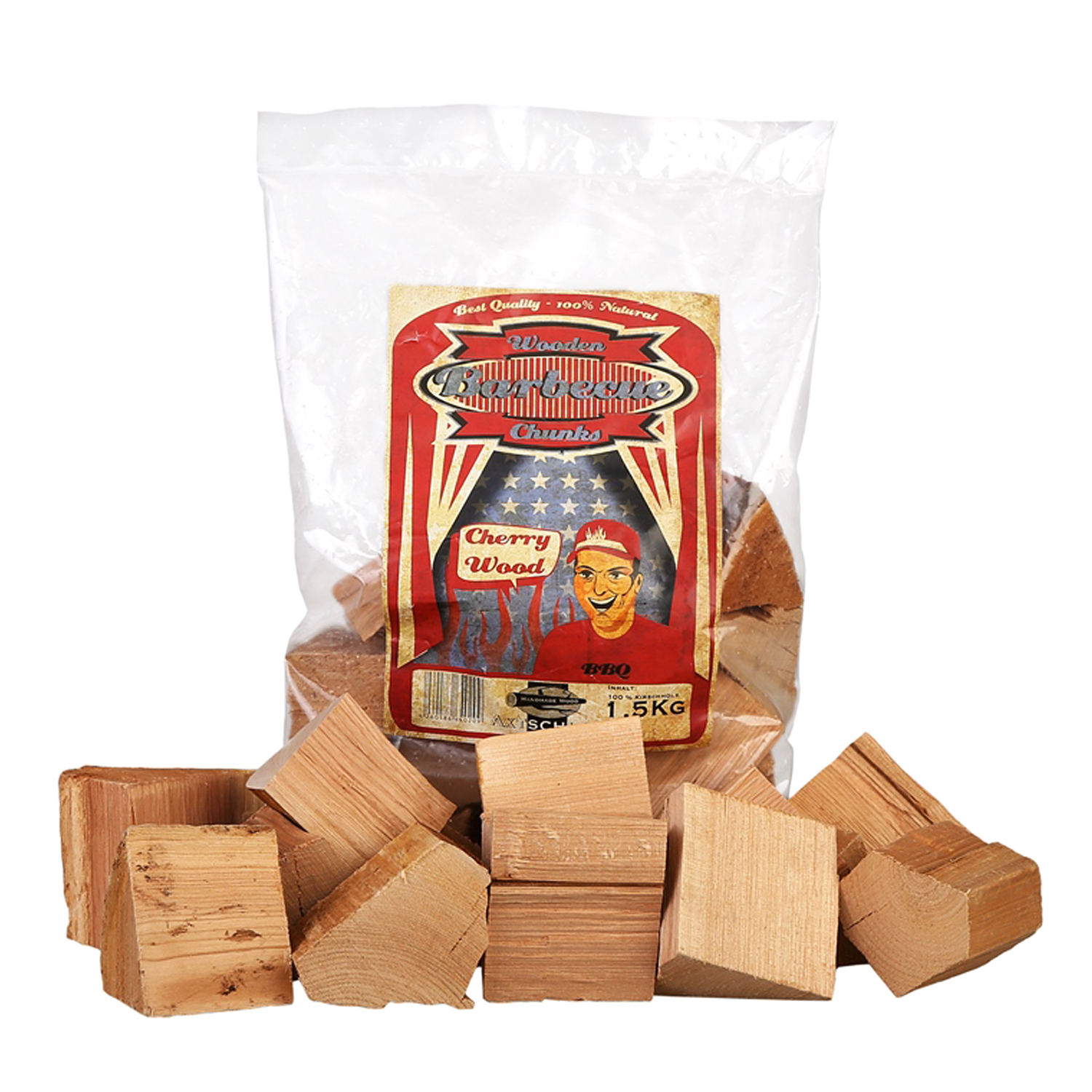 Axtschlag Wood Chunks Kirsche Axtschlag Wood Chunks Kirsche