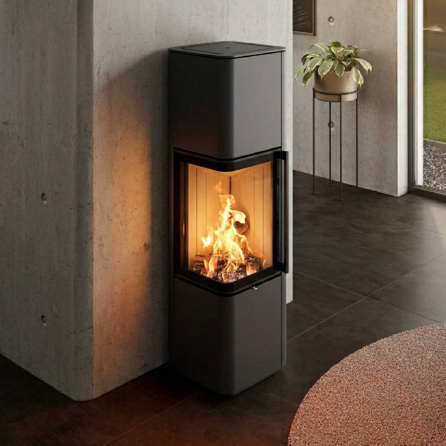 Spartherm Cubo L RLU Kaminofen Titan