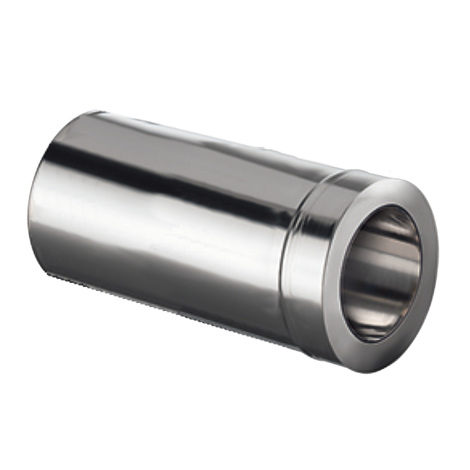 Schiedel Doppelwandfutter Ø180 gedämmt, kürzbar für ICS Ø150 mm doppelwandig glänzend