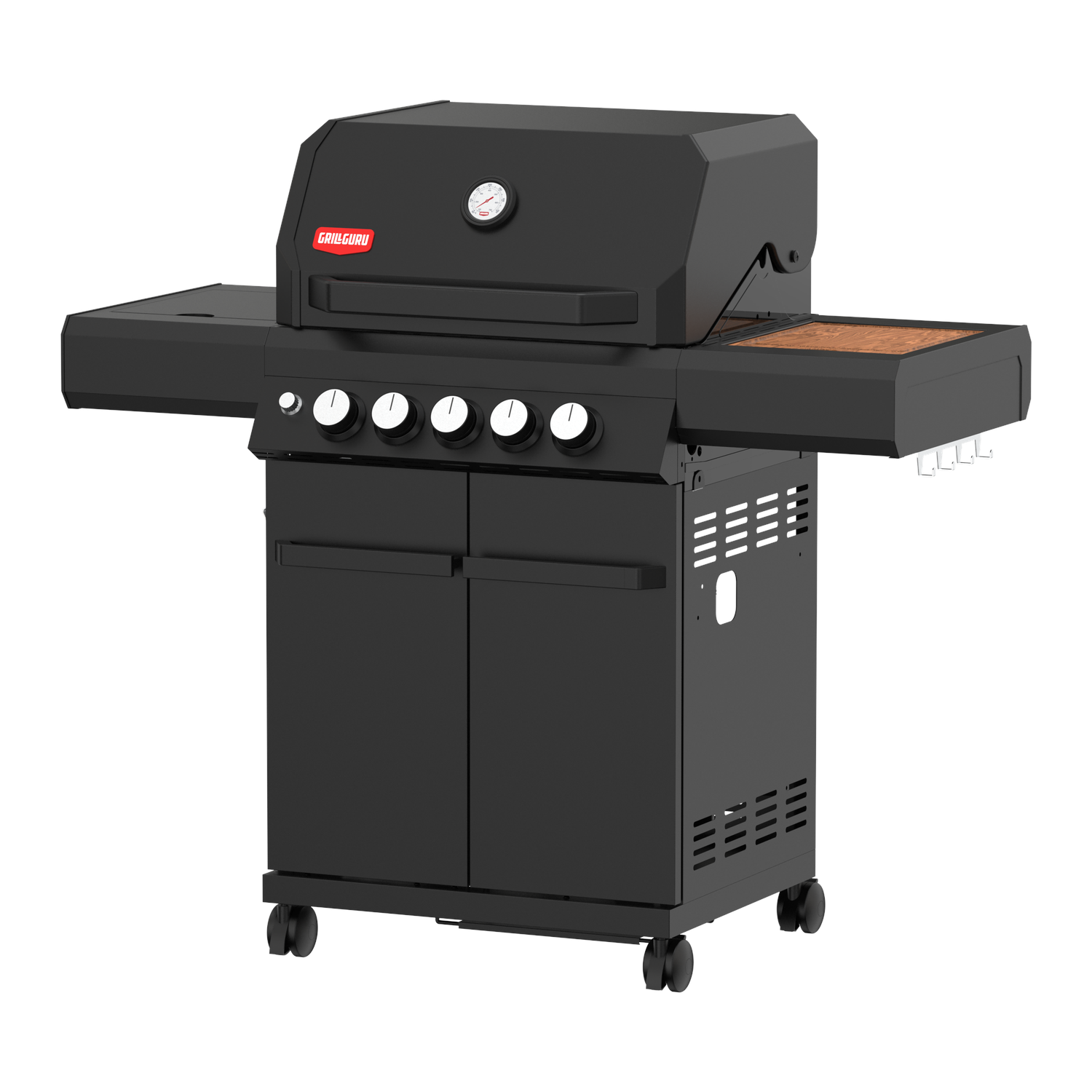 Grill Guru Gas-Grillstation 3-Brenner 50 mBar