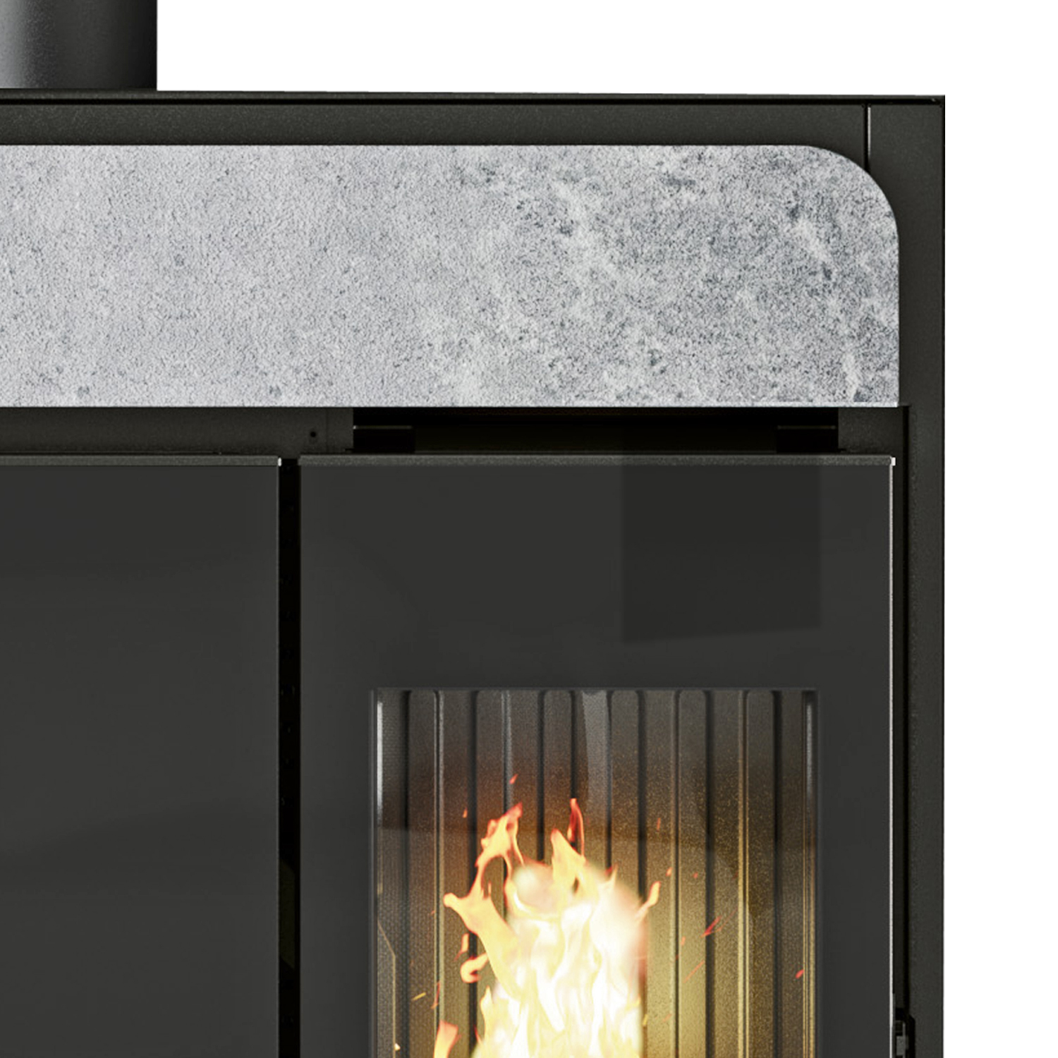 Edilkamin Bild Up Pelletofen Naturstein Edilkamin Bild Up Pelletofen Naturstein