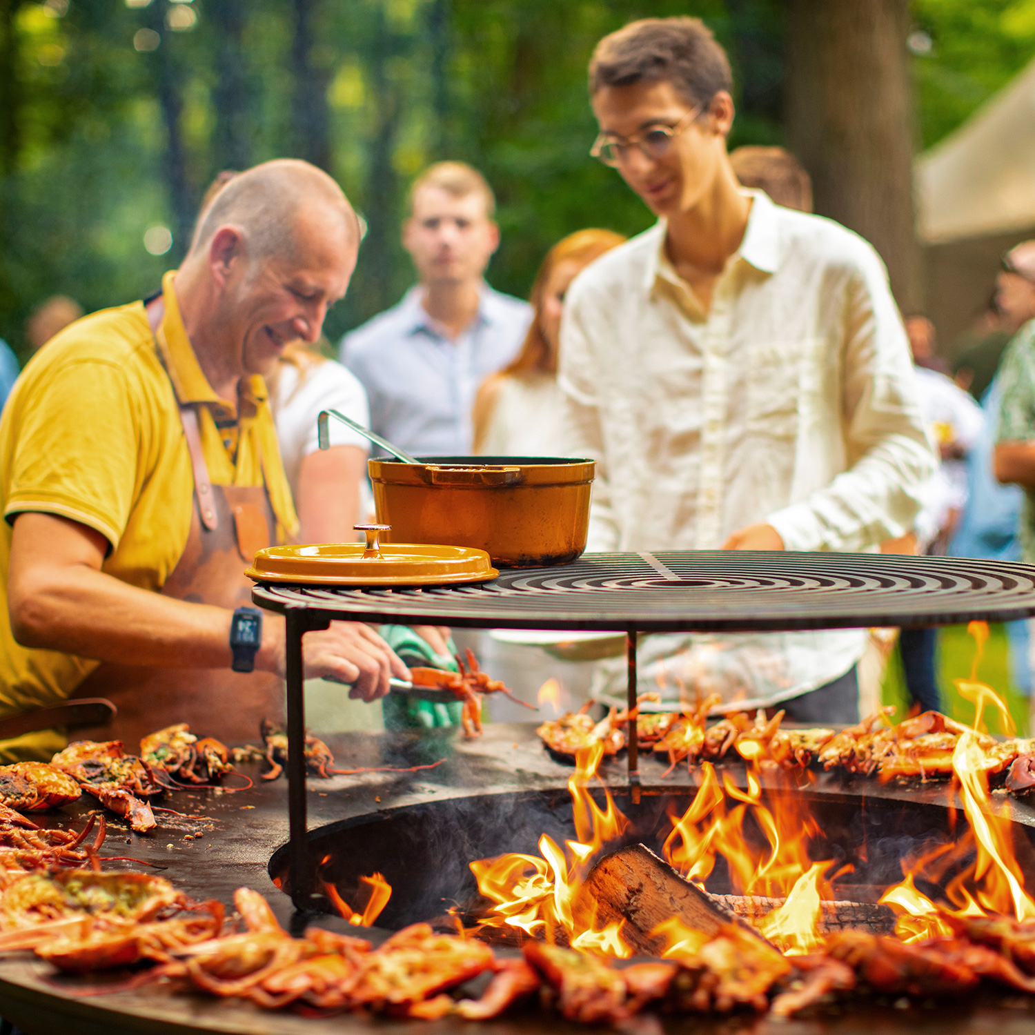 OFYR XL Corten 150 Grill & Feuerstelle OFYR XL Corten 150 Grill & Feuerstelle