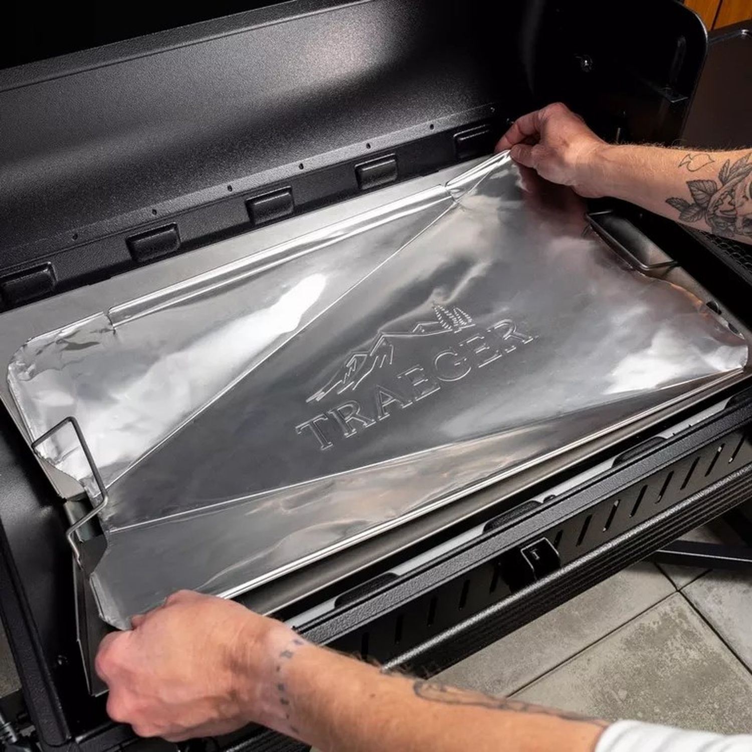 Traeger Einsatz für Fettauffangbehälter, Größe B (5er-Pack)