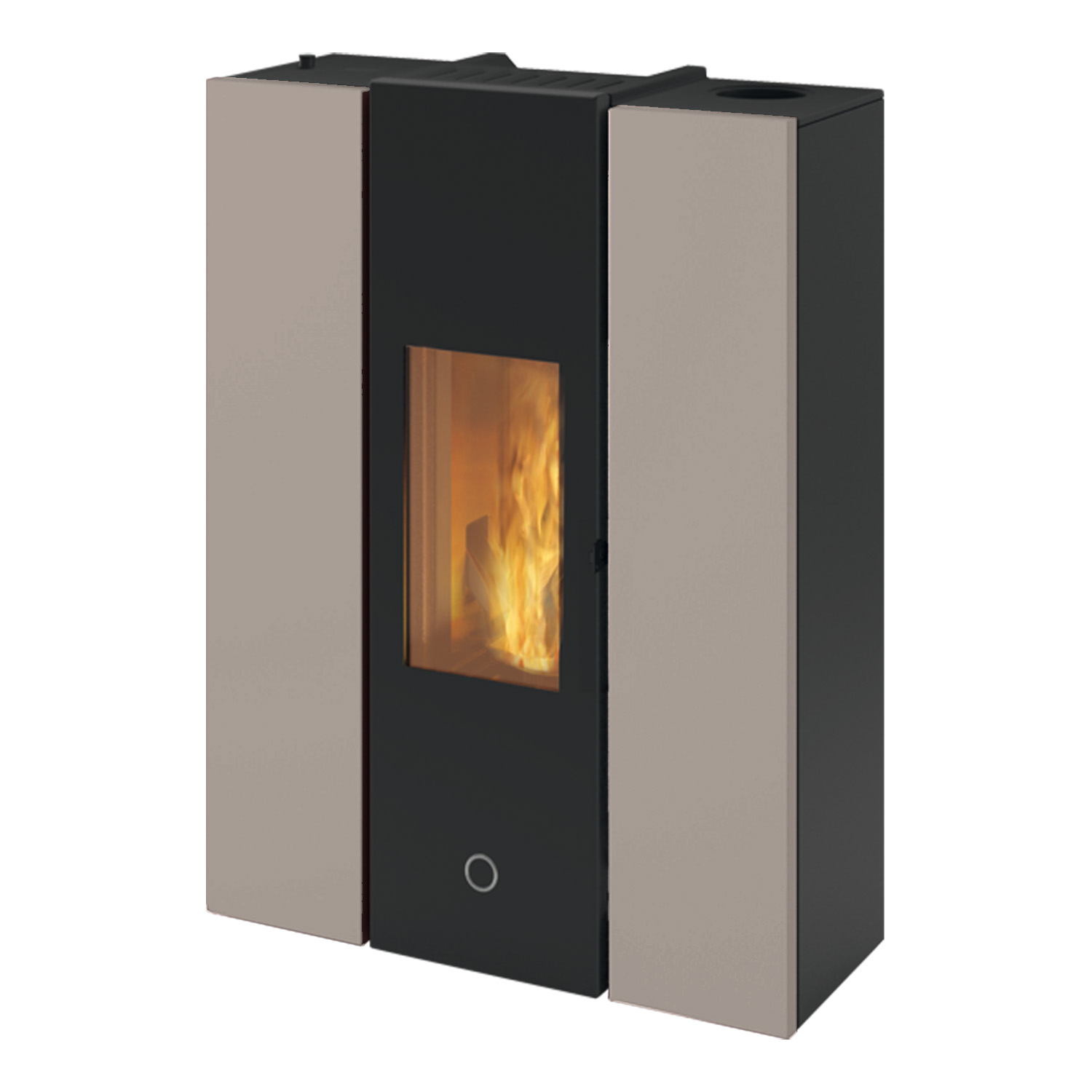 EK63 Gotha 70 Evo Pelletofen Stahl taubengrau