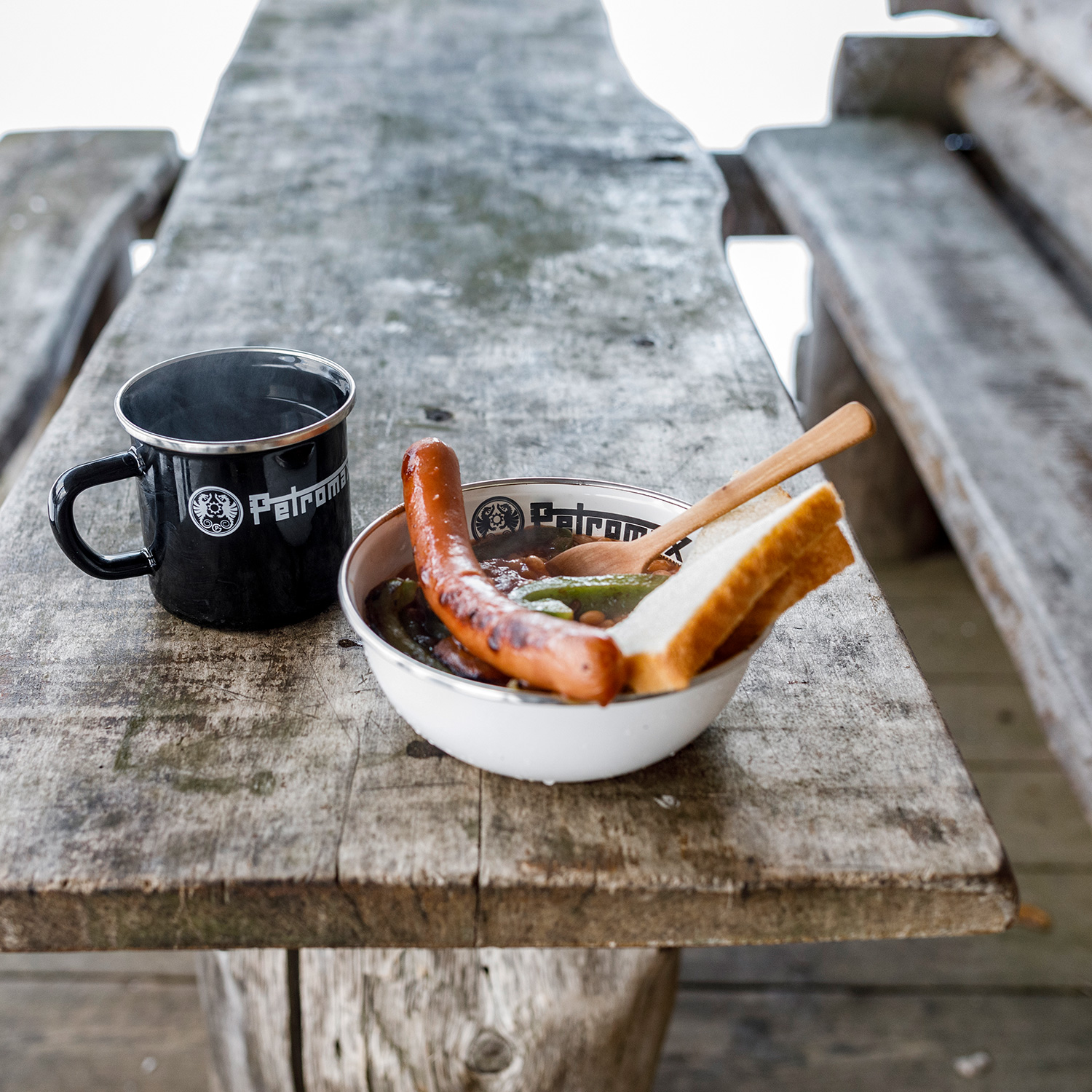 Petromax Emaille-Schalen Weiß 2er-Set 500 ml Petromax Emaille-Schalen Weiß 2er-Set 500 ml