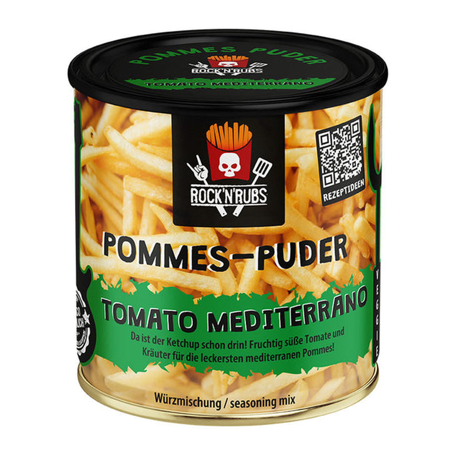 Rock n Rubs Pommes-Puder Tomato Mediterrano 150 g