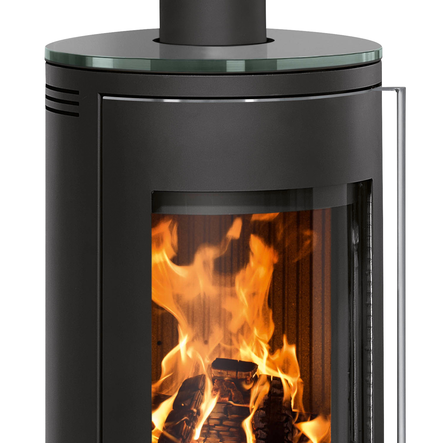 Justus Faro Top 2.0 Kaminofen Stahl Schwarz