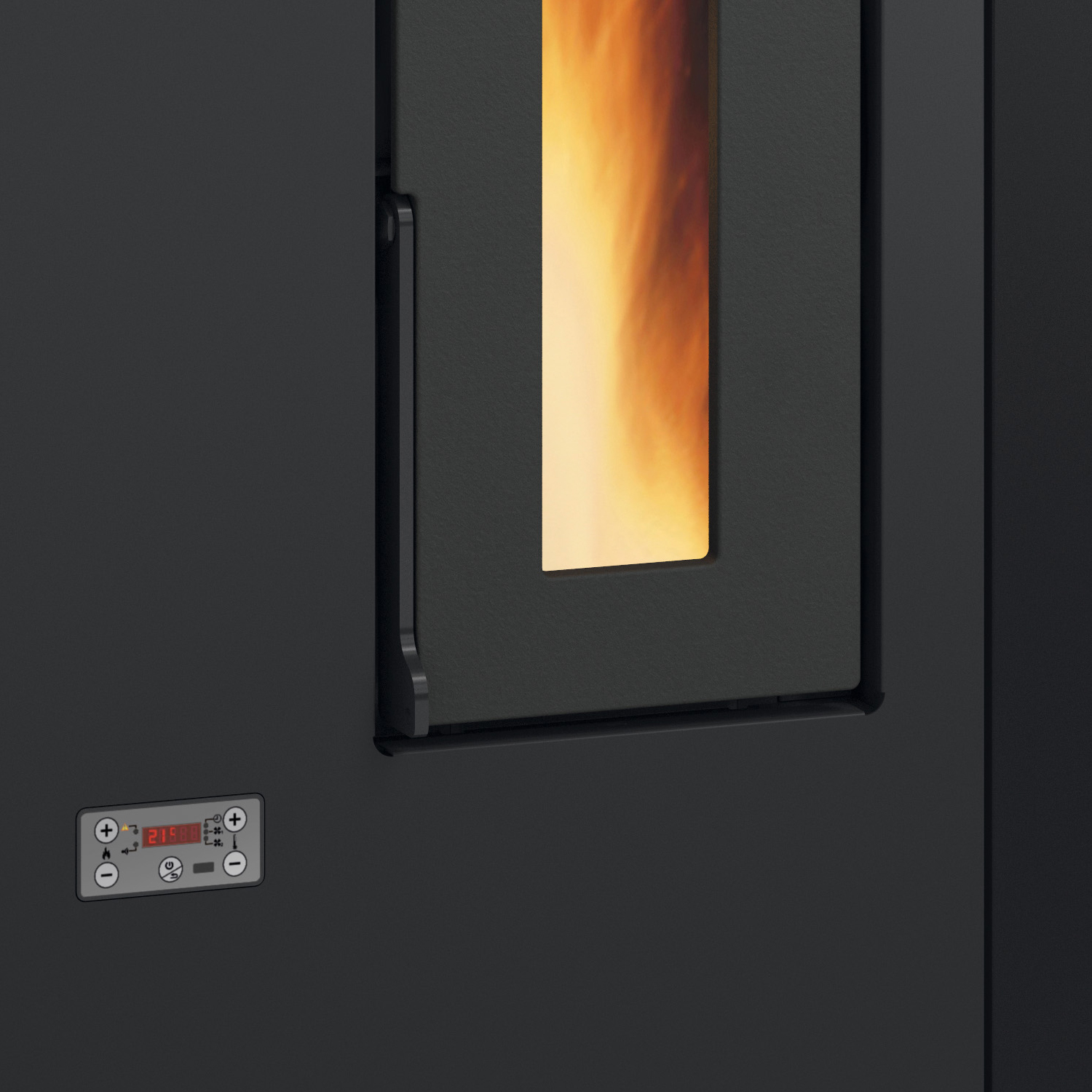 Extraflame Luisella 16 5.0 Pelletofen Schwarz