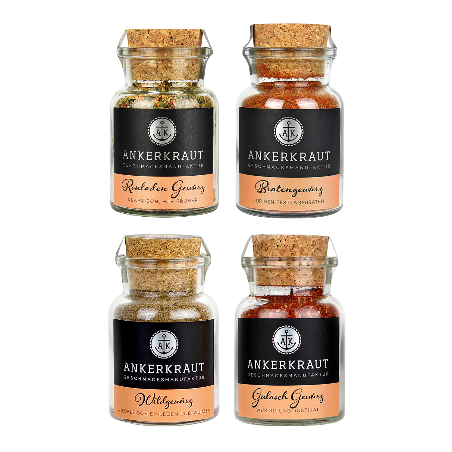 Ankerkraut Gewürzmischungen-Set Klassiker der gutbürgerlichen Küche