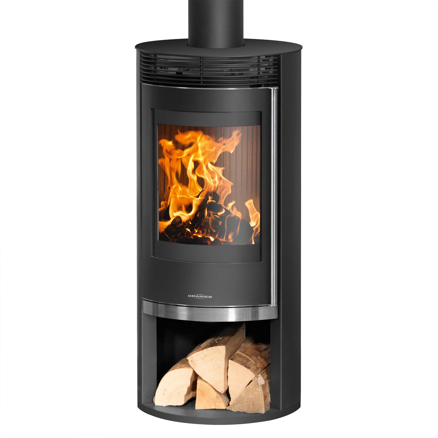 Oranier Rota 2.0 Kaminofen Stahl Schwarz Oranier Rota 2.0 Kaminofen Stahl Schwarz