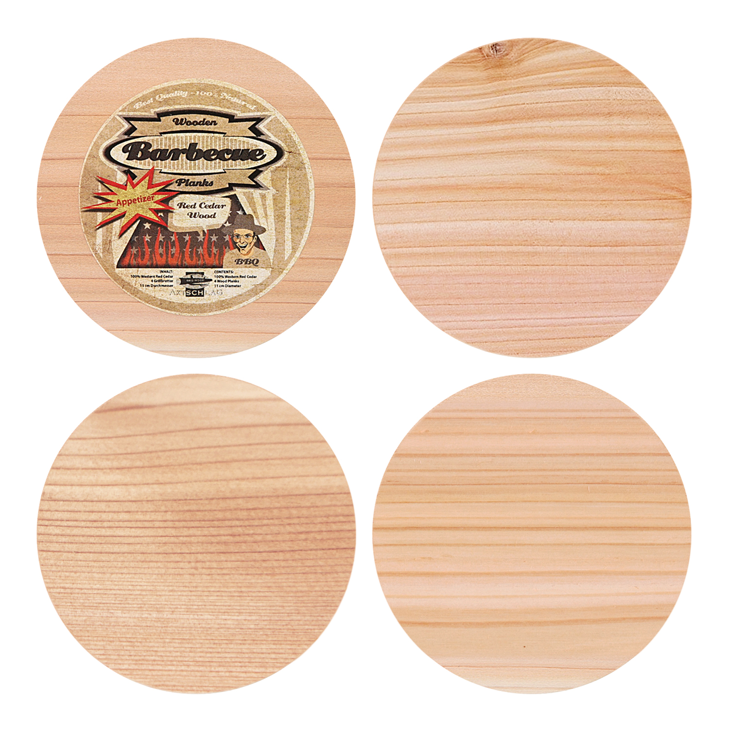 Axtschlag Wood Plank Rotzeder Appetizer 4er Set Axtschlag Wood Plank Rotzeder Appetizer 4er Set