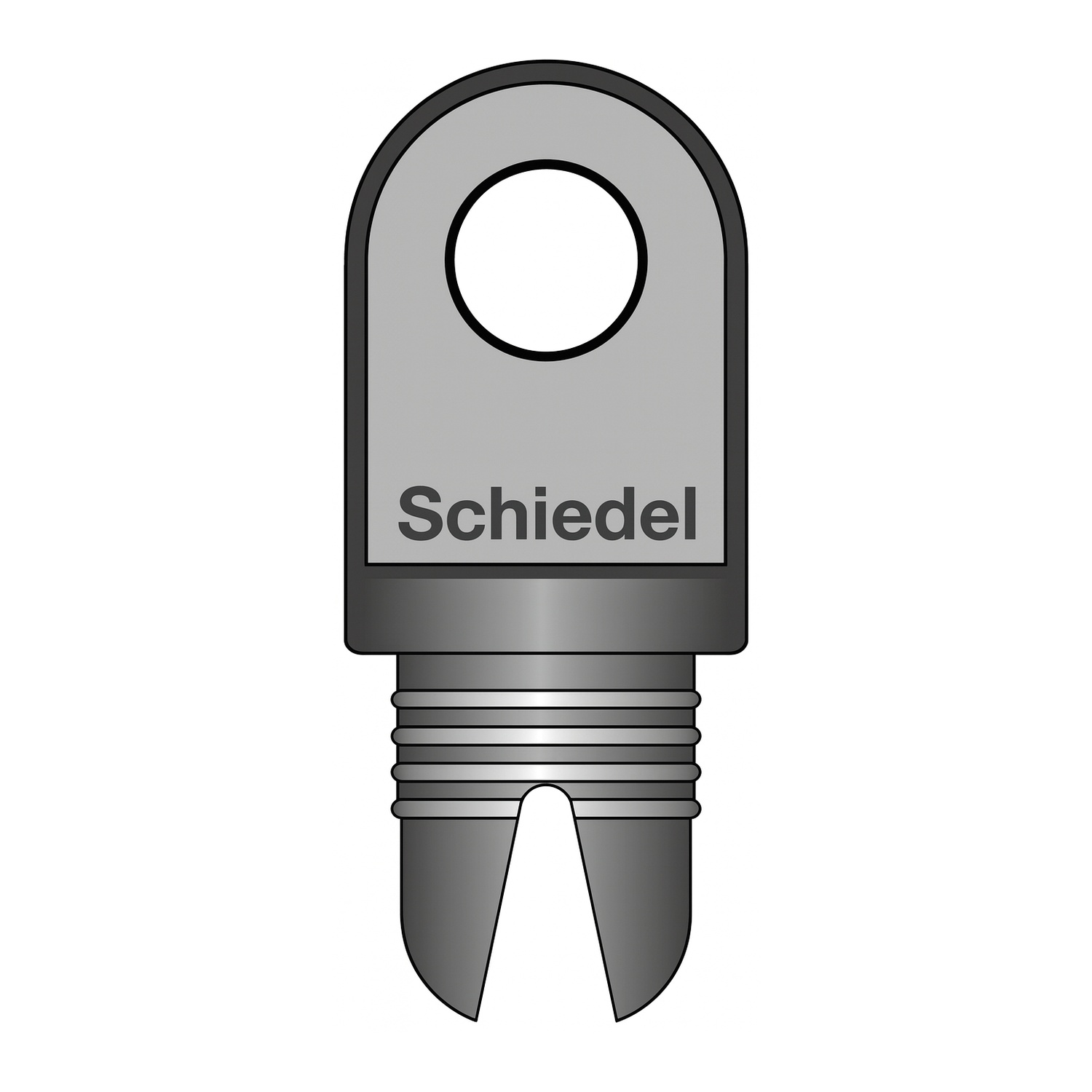 Schiedel Messstopfen glänzend