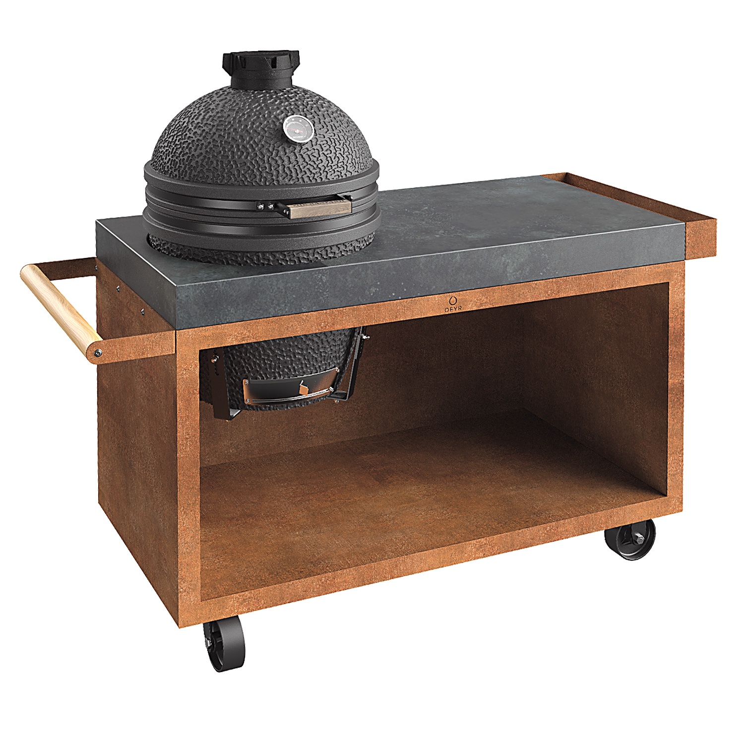 OFYR Sockel Corten 135 PRO Concrete für Kamado TB + The Bastard Large Solo OFYR Sockel Corten 135 PRO Concrete für Kamado TB + The Bastard Large Solo