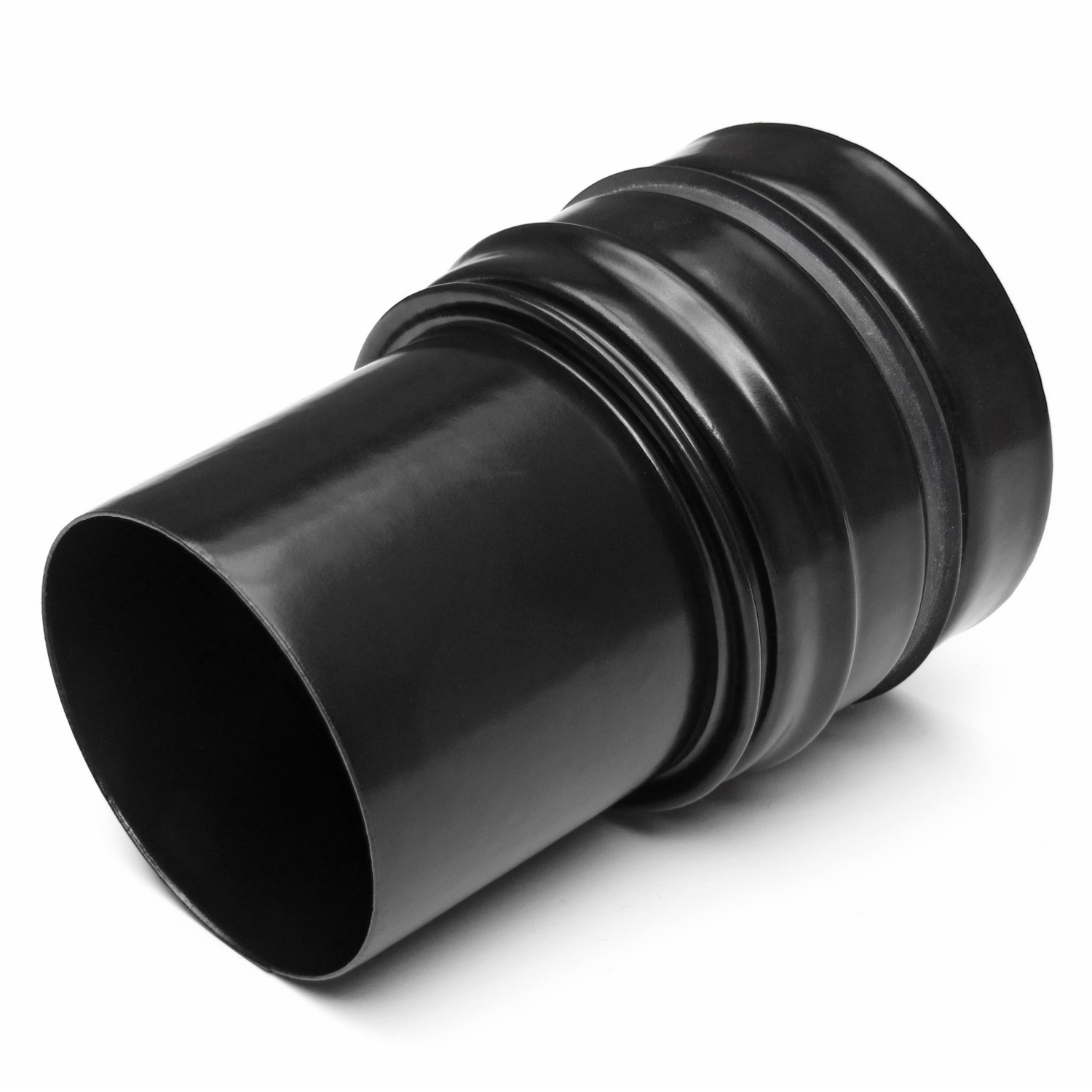Raik Pelletrohr / Ofenrohr Erweiterung 80mm -100mm schwarz