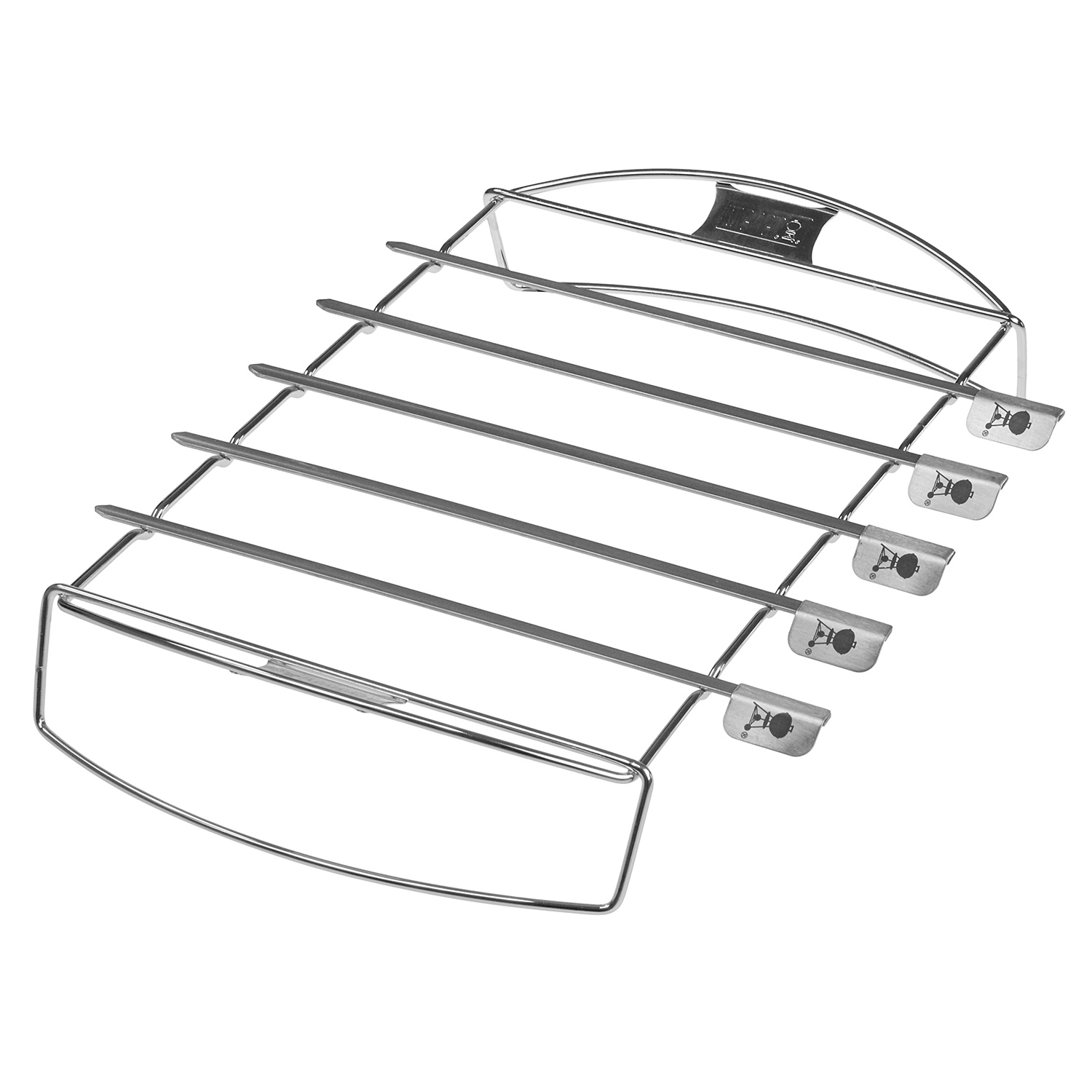 Weber Kebab-/Schaschlikspieße 5er-Set mit Gestell Weber Kebab-/Schaschlikspieße 5er-Set mit Gestell