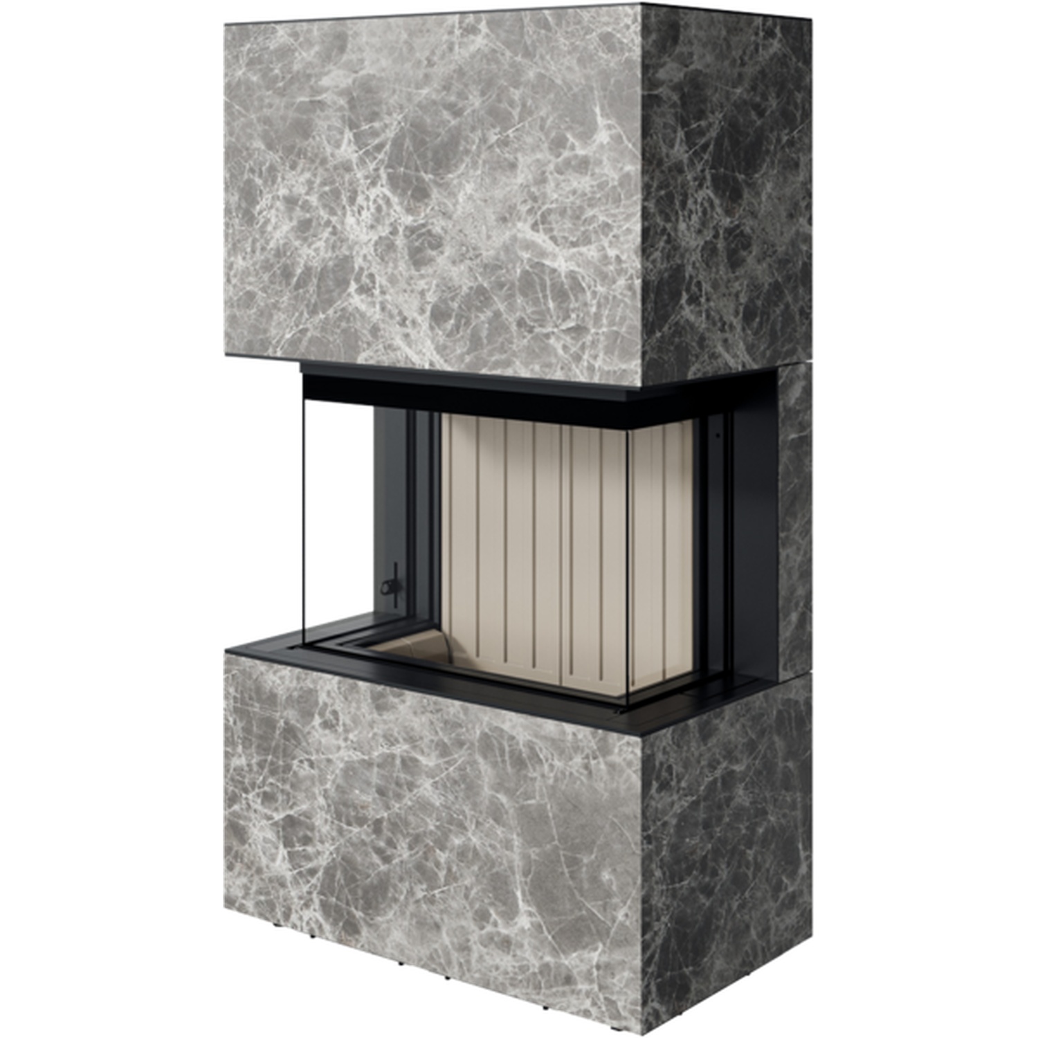 Spartherm Opal Kaminbausatz RLA Speckstein